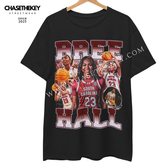 Bree Hall South Carolina Gamecocks Shirt showing team pride and support.