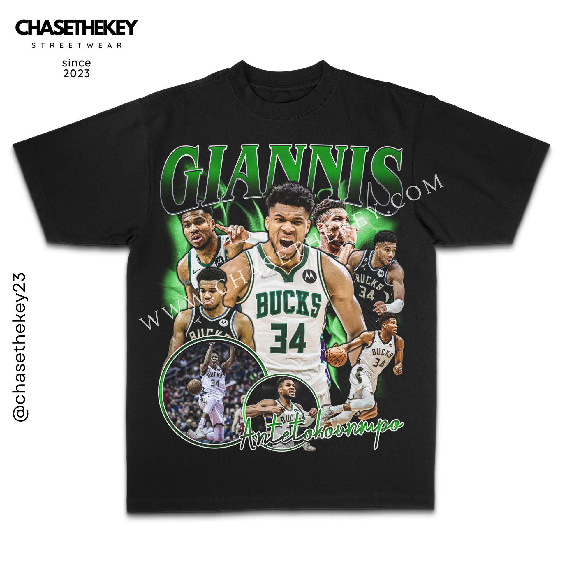 Giannis Antetokounmpo Milwaukee Bucks t-shirt design