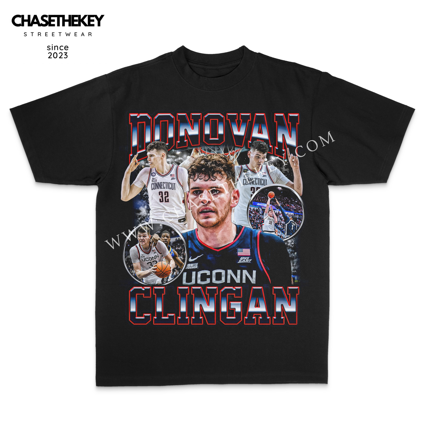 Donovan Clingan UConn Huskies Shirt