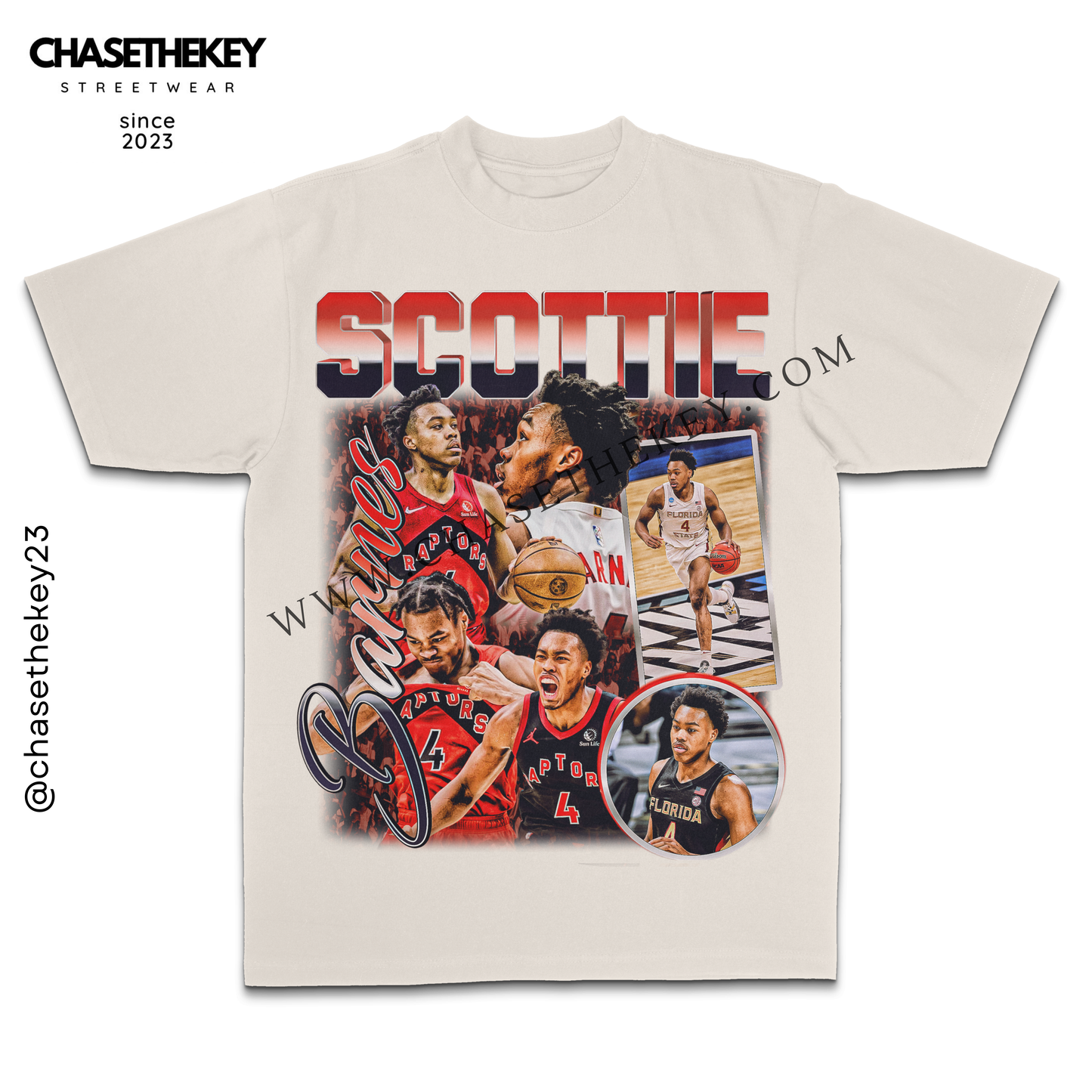 Scottie Barnes Toronto Raptors T-shirt for basketball fans