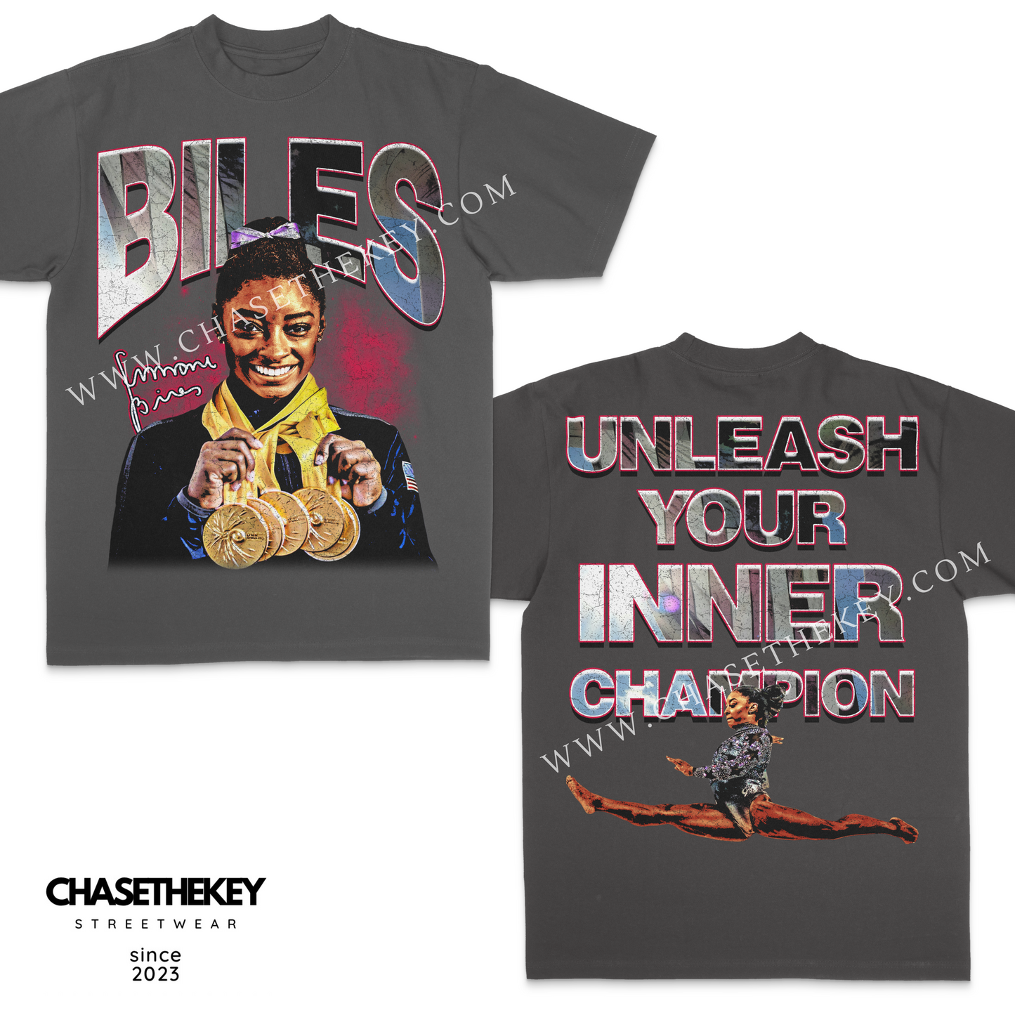 Simone Biles Olympic Medals T-Shirt