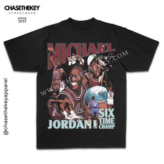 Michael Jordan Greatest of All Time basketball tee