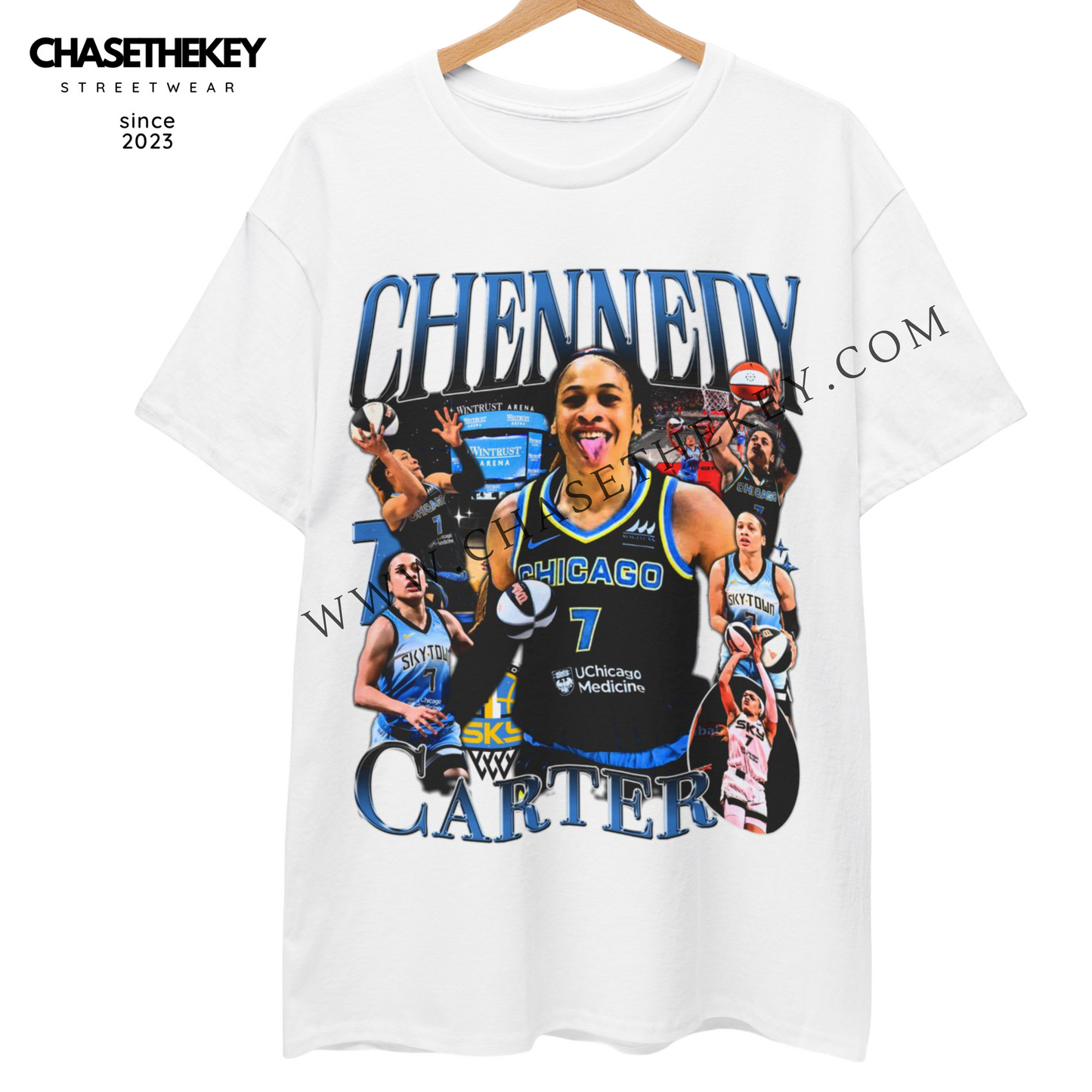 Chennedy Carter Chicago Sky Shirt