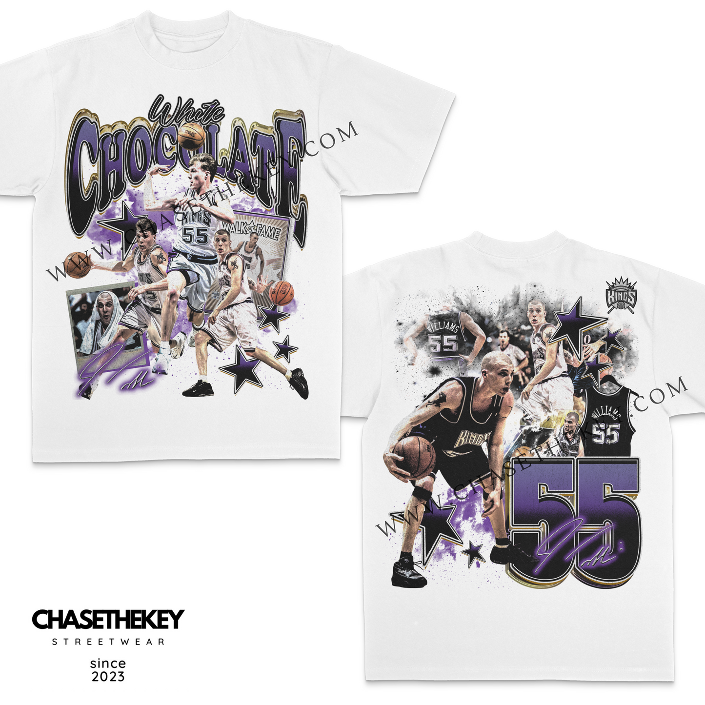 Jason Williams "White Chocolate" Sacramento Kings T-Shirt