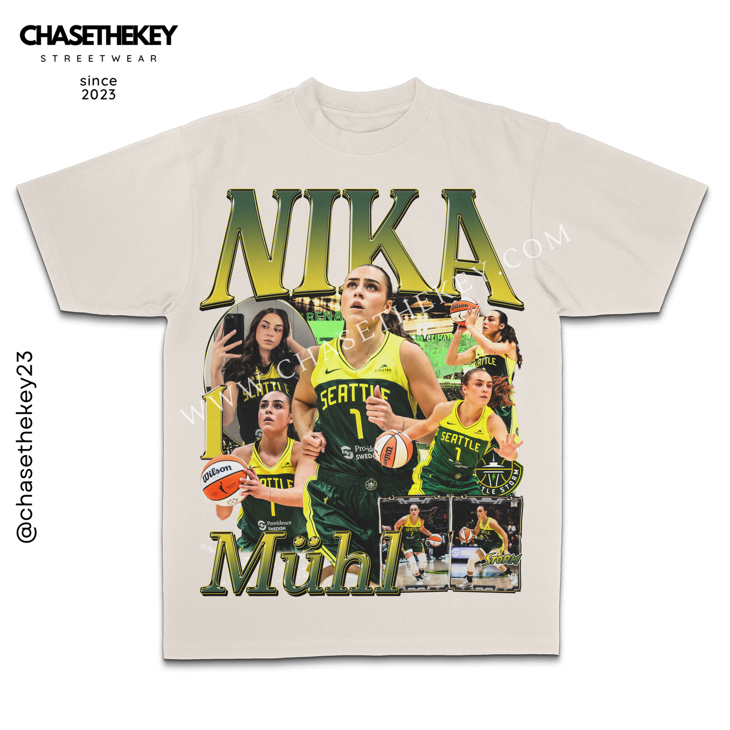 Nika Mühl Seattle Storm basketball t-shirt for fans