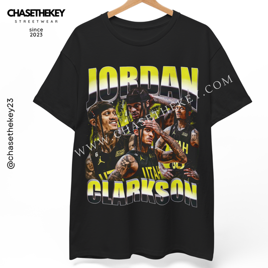 Jordan Clarkson Utah Jazz T-shirt for basketball fans