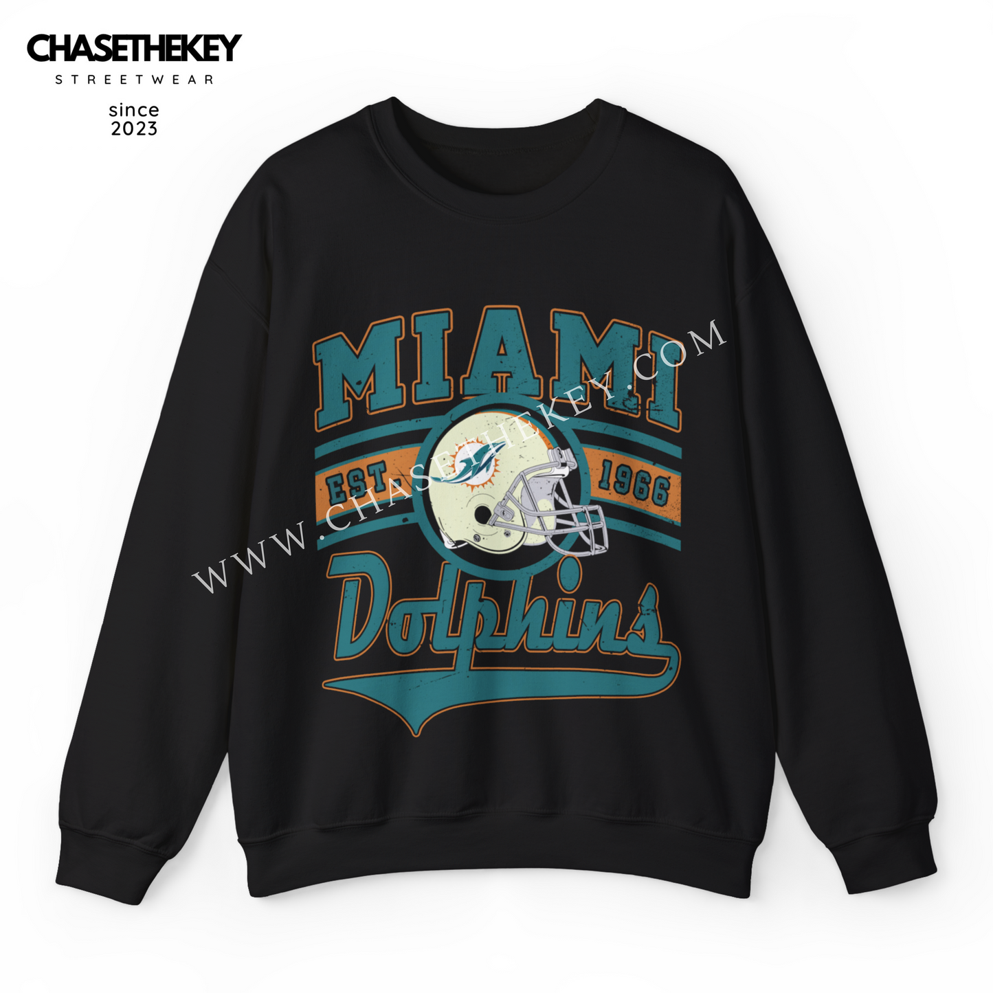 Miami Dolphins Crewneck Sweatshirt