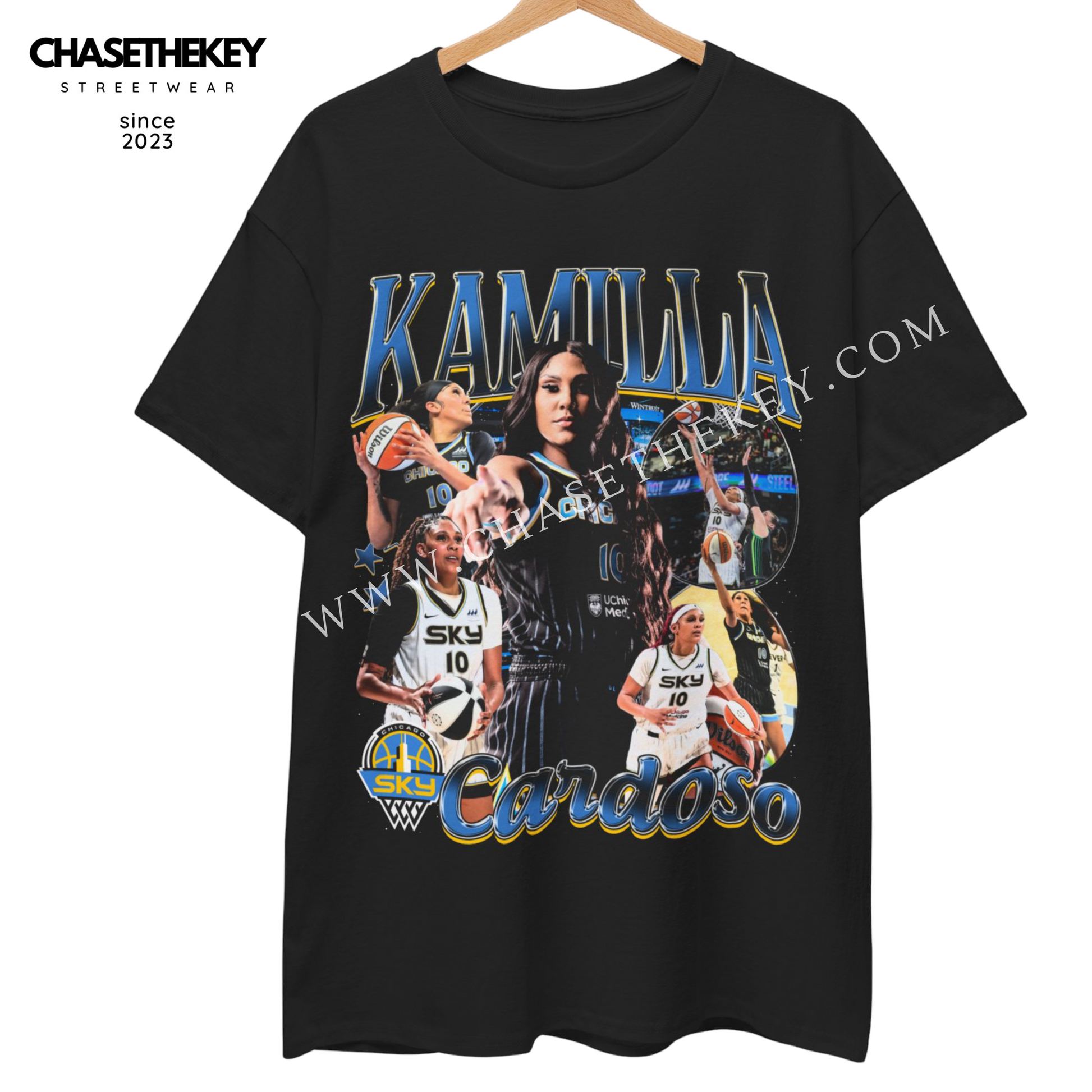 Kamilla Cardoso Chicago Sky T-shirt for WNBA fans