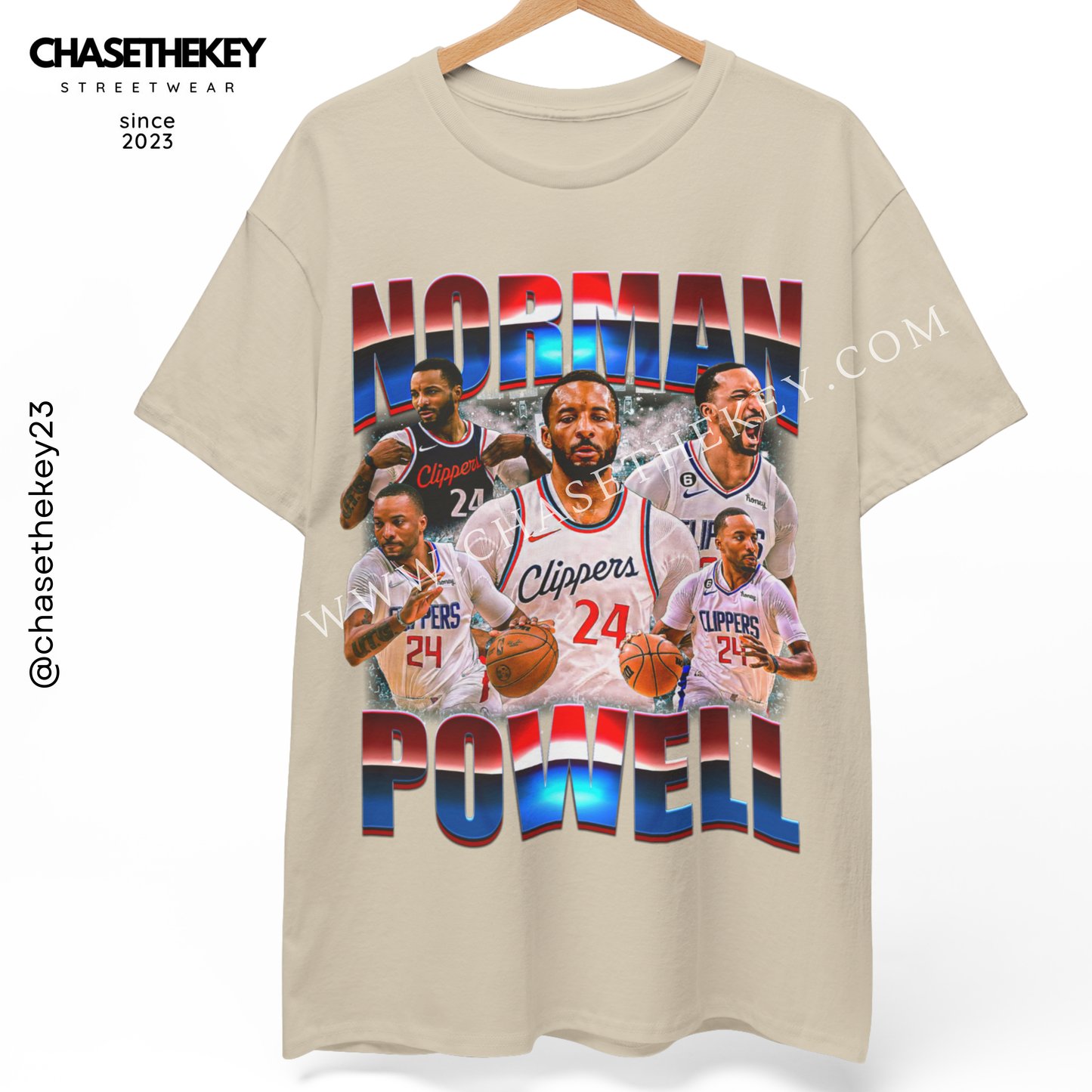 Los Angeles Clippers Norman Powell graphic tee