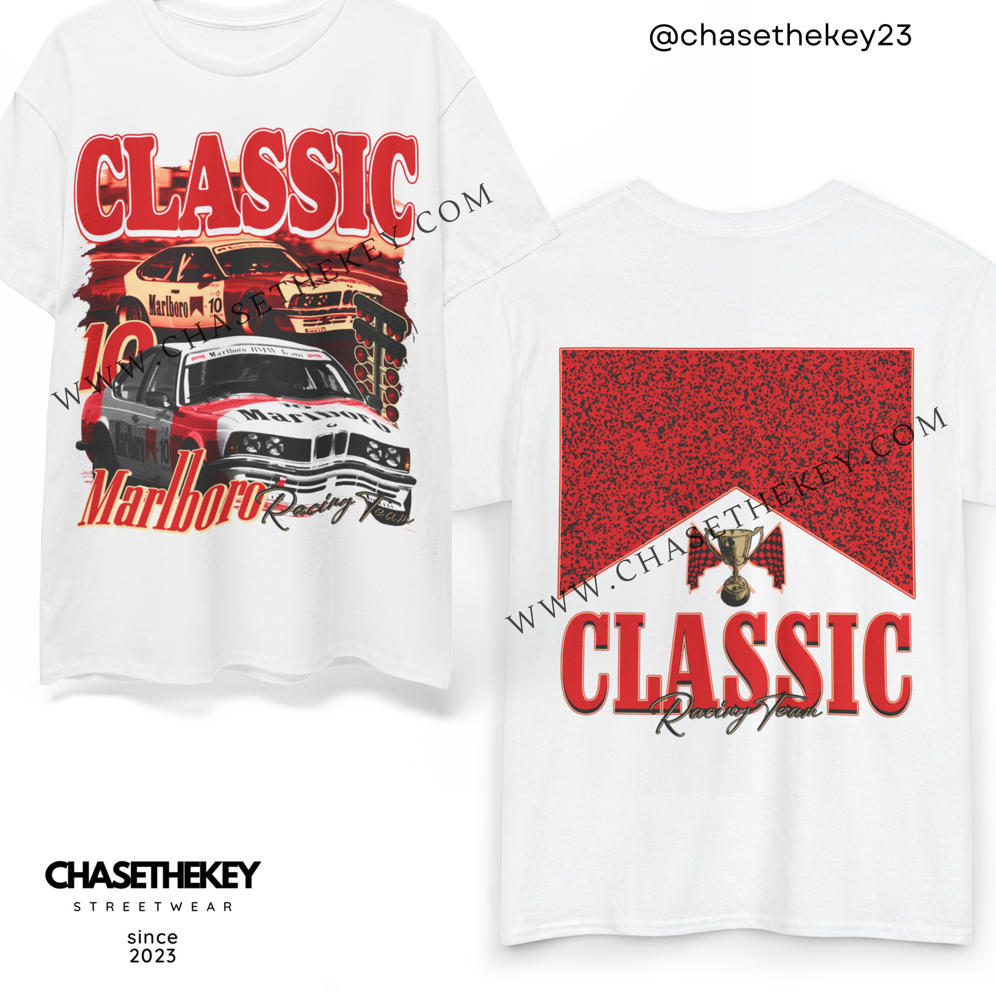 Marlboro Racing team motorsport graphic tee