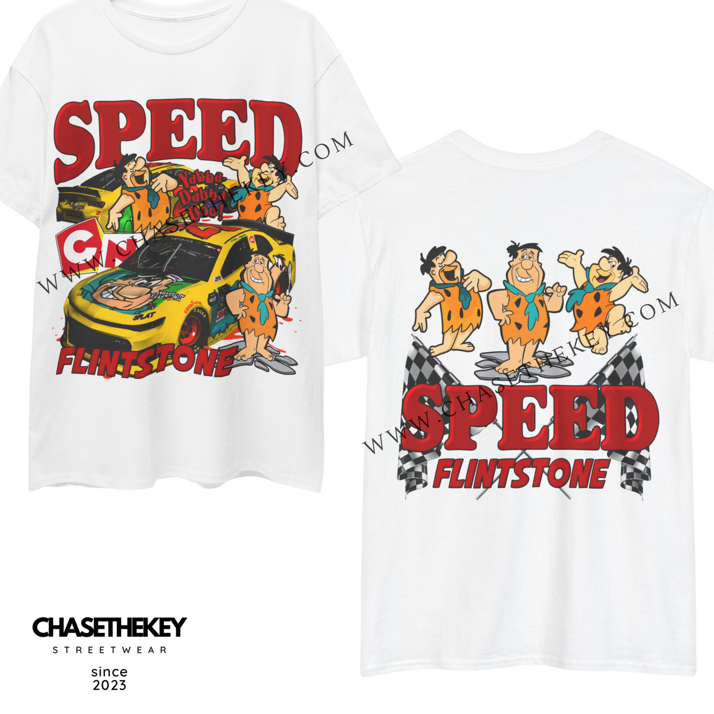 The Flintstones Nascar Shirt