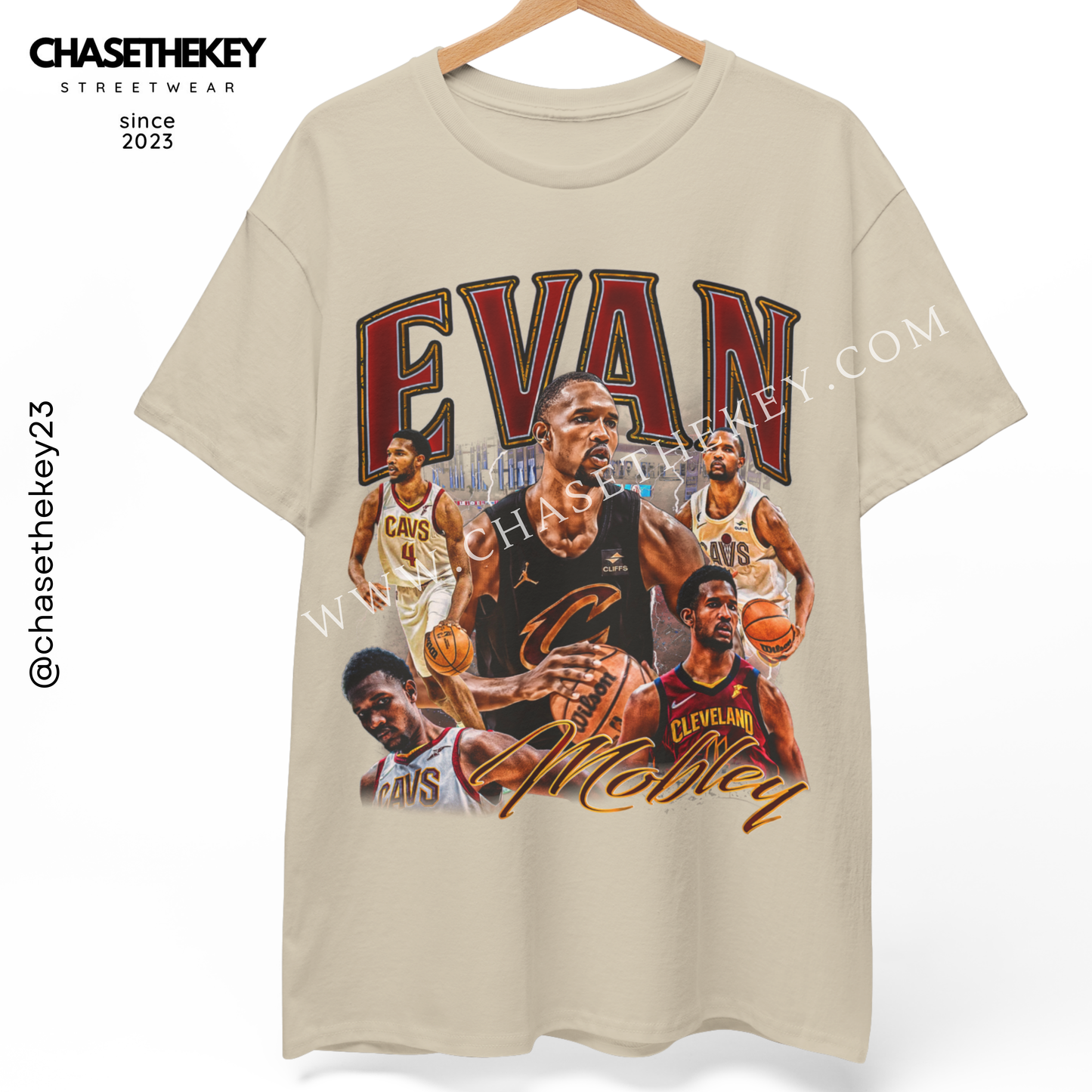 Evan Mobley Cleveland Cavaliers Shirt celebrating the rising star.