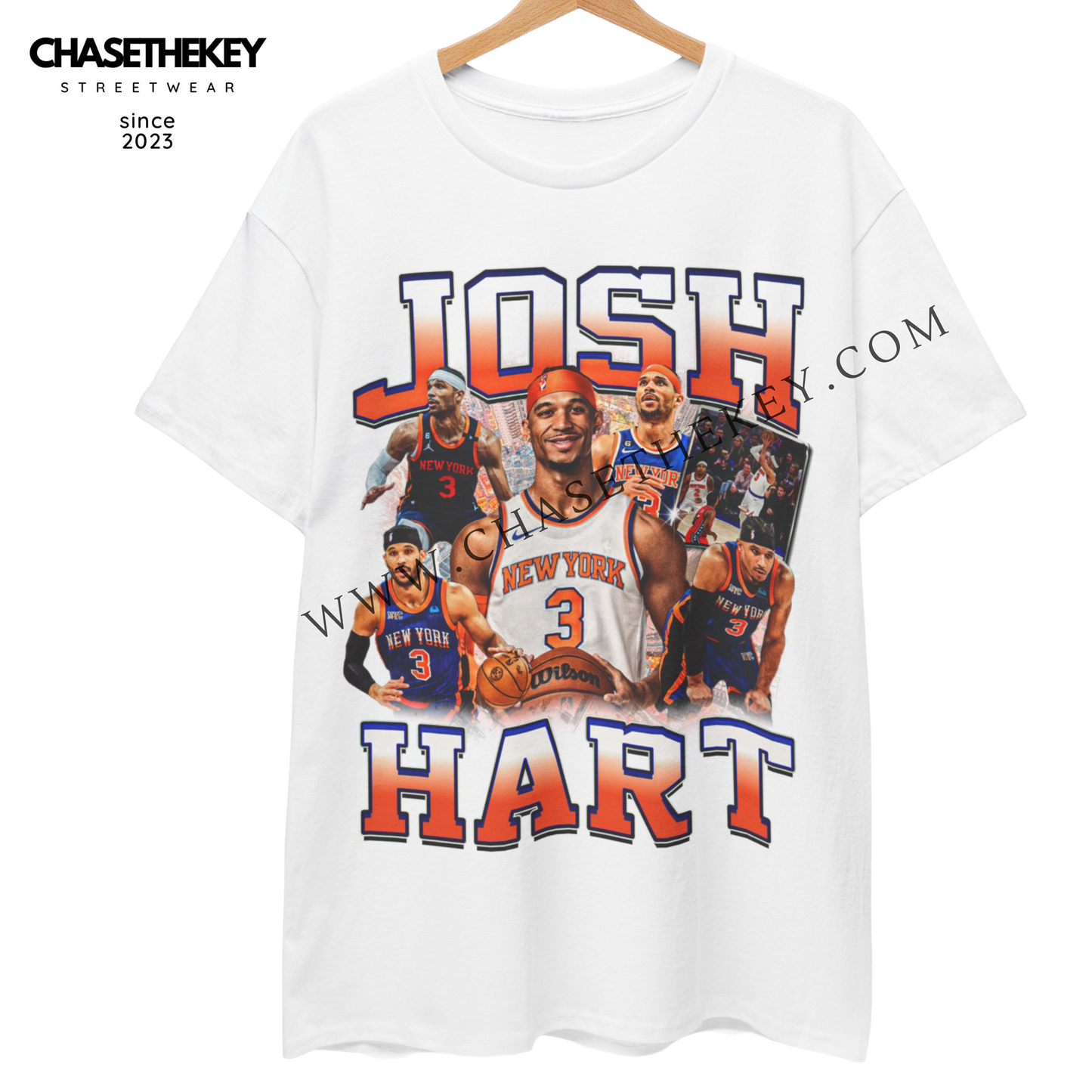 Josh Hart New York Knicks basketball shirt