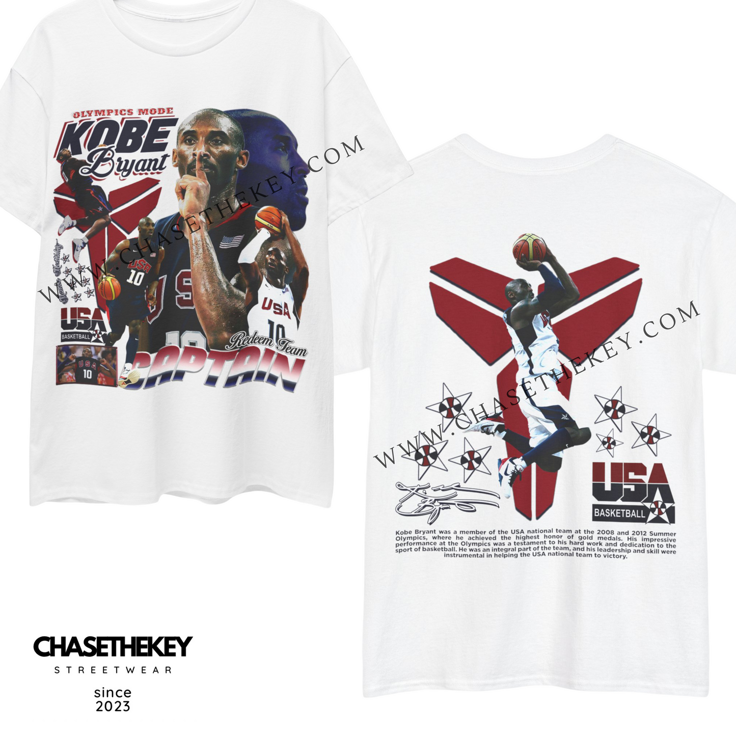 Kobe Bryant USA Basketball Shirt