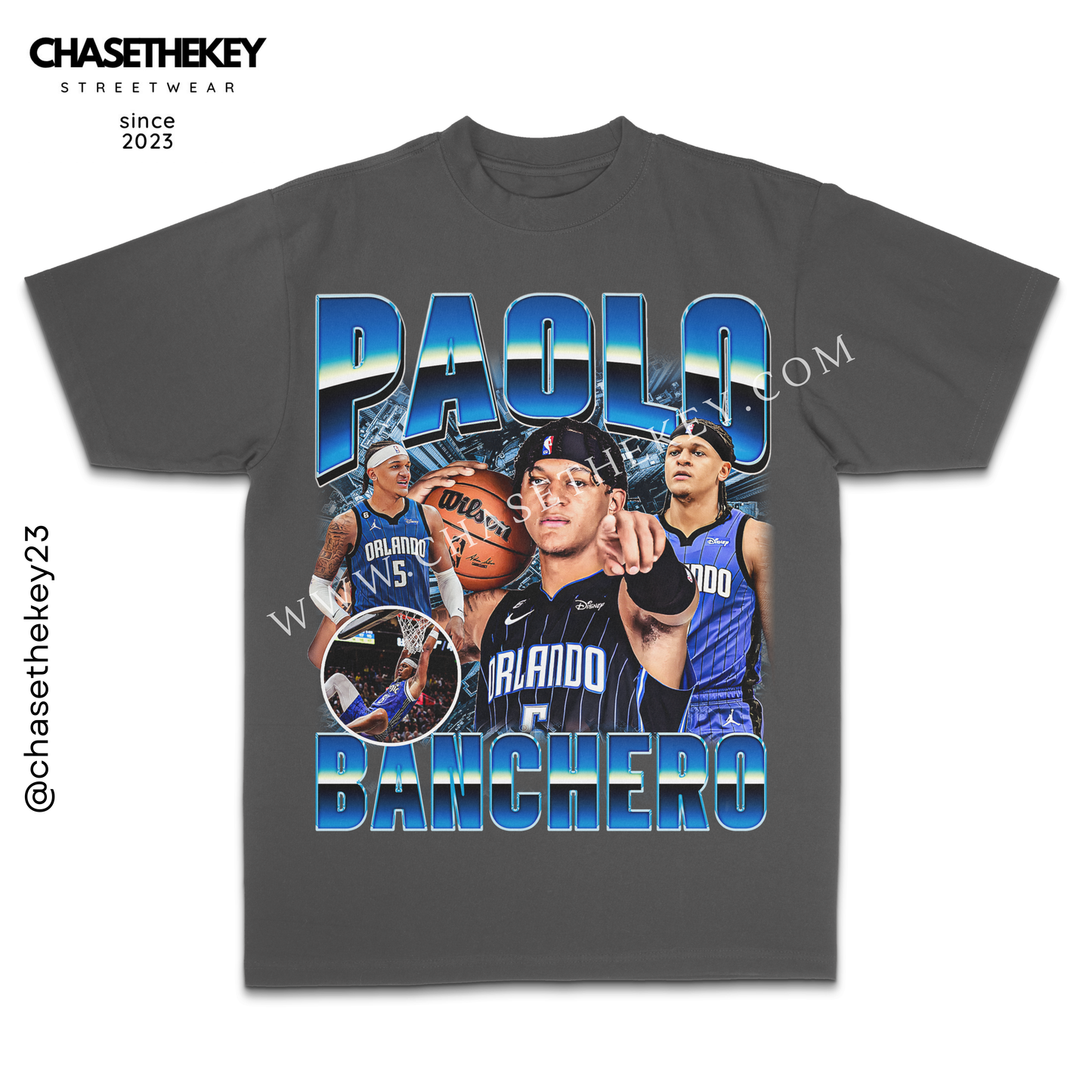 Paolo Banchero Orlando Magic t-shirt for NBA fans