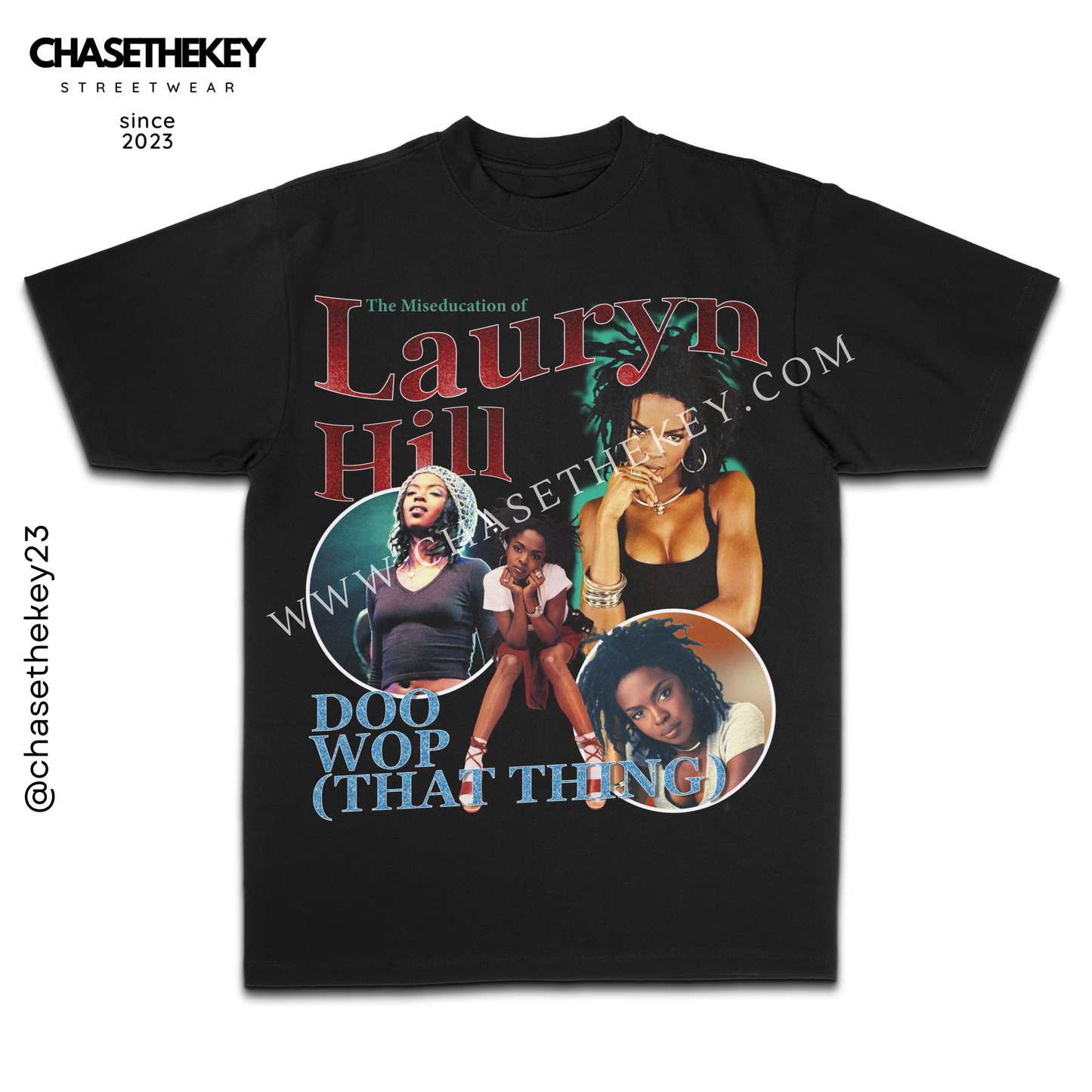 Lauryn Hill Doo Wop (That Thing) T-Shirt featuring 90s hip-hop style