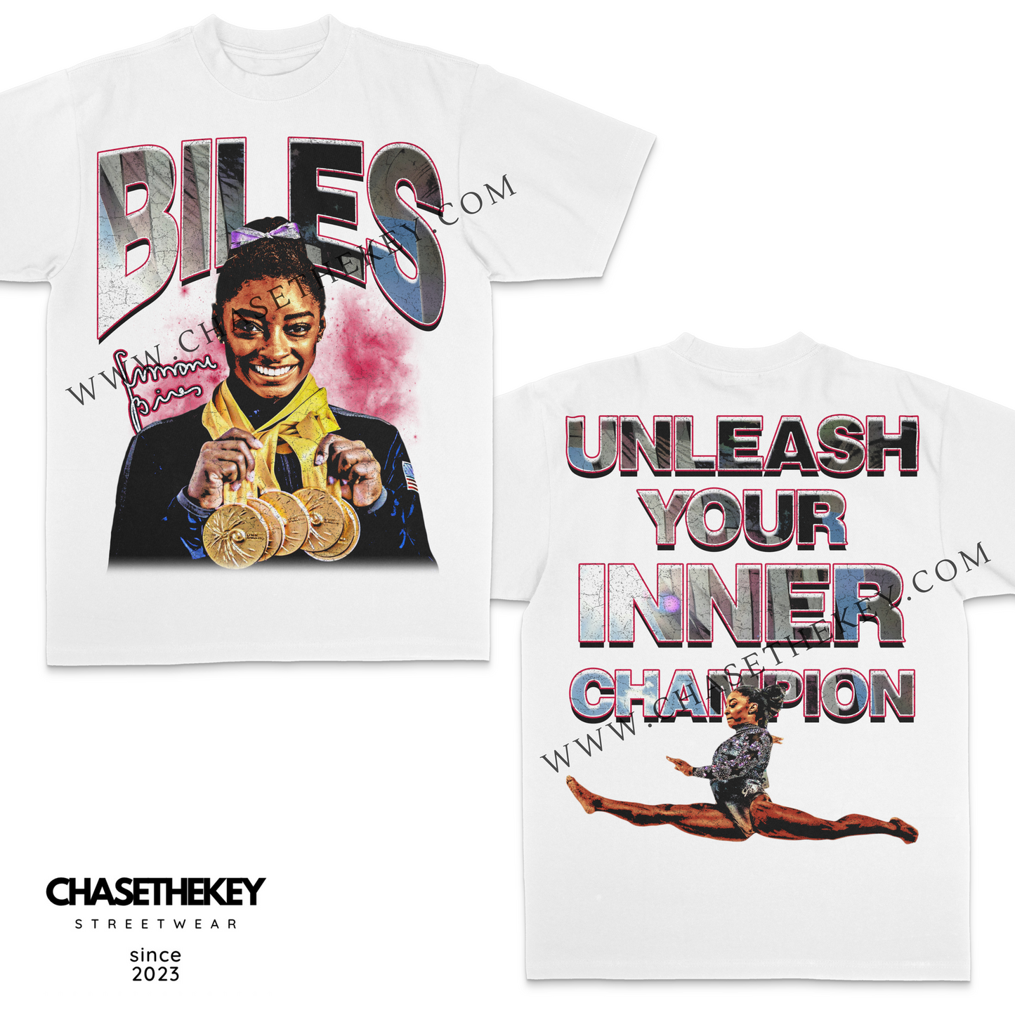 Simone Biles Olympic Medals T-Shirt