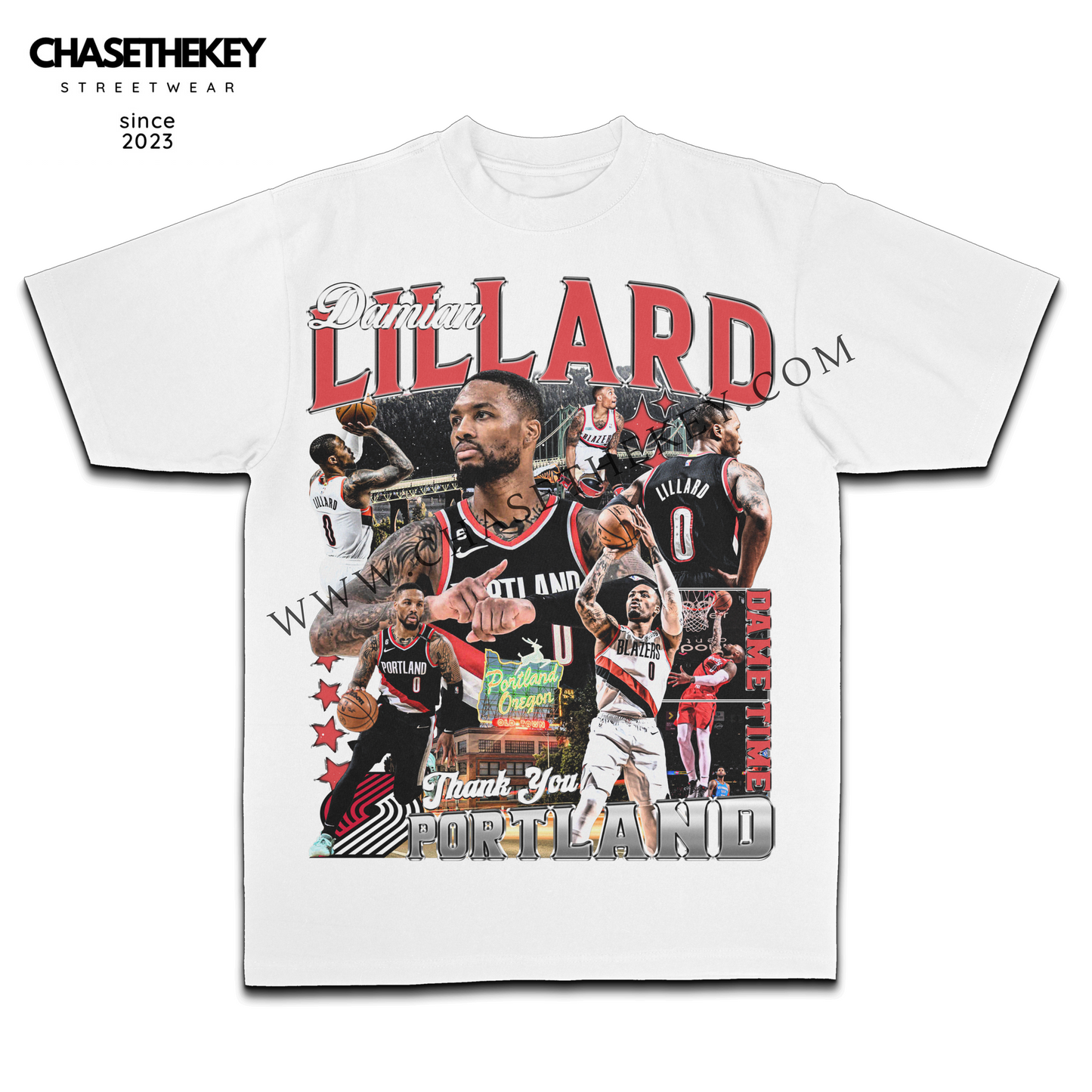 Damian Lillard "Dame Time" Portland Trail Blazers T-Shirt