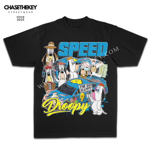 Droopy Dog Nascar T-Shirt