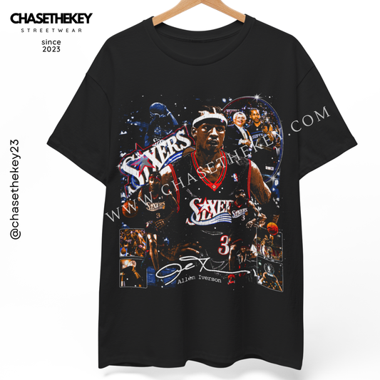 Allen Iverson The Answer T-shirt basketball legend