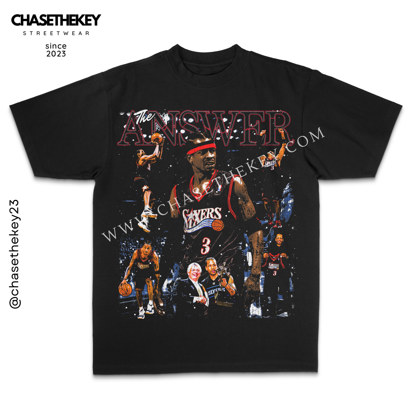 Allen Iverson The Answer T-shirt basketball legend