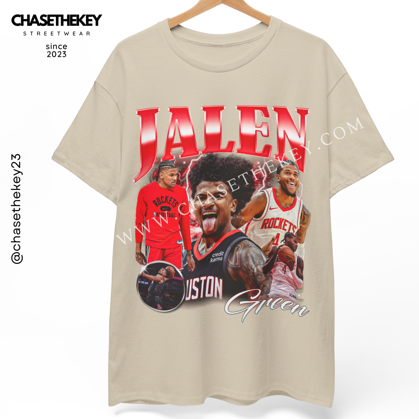 Stylish Jalen Green shirt for Houston Rockets fans