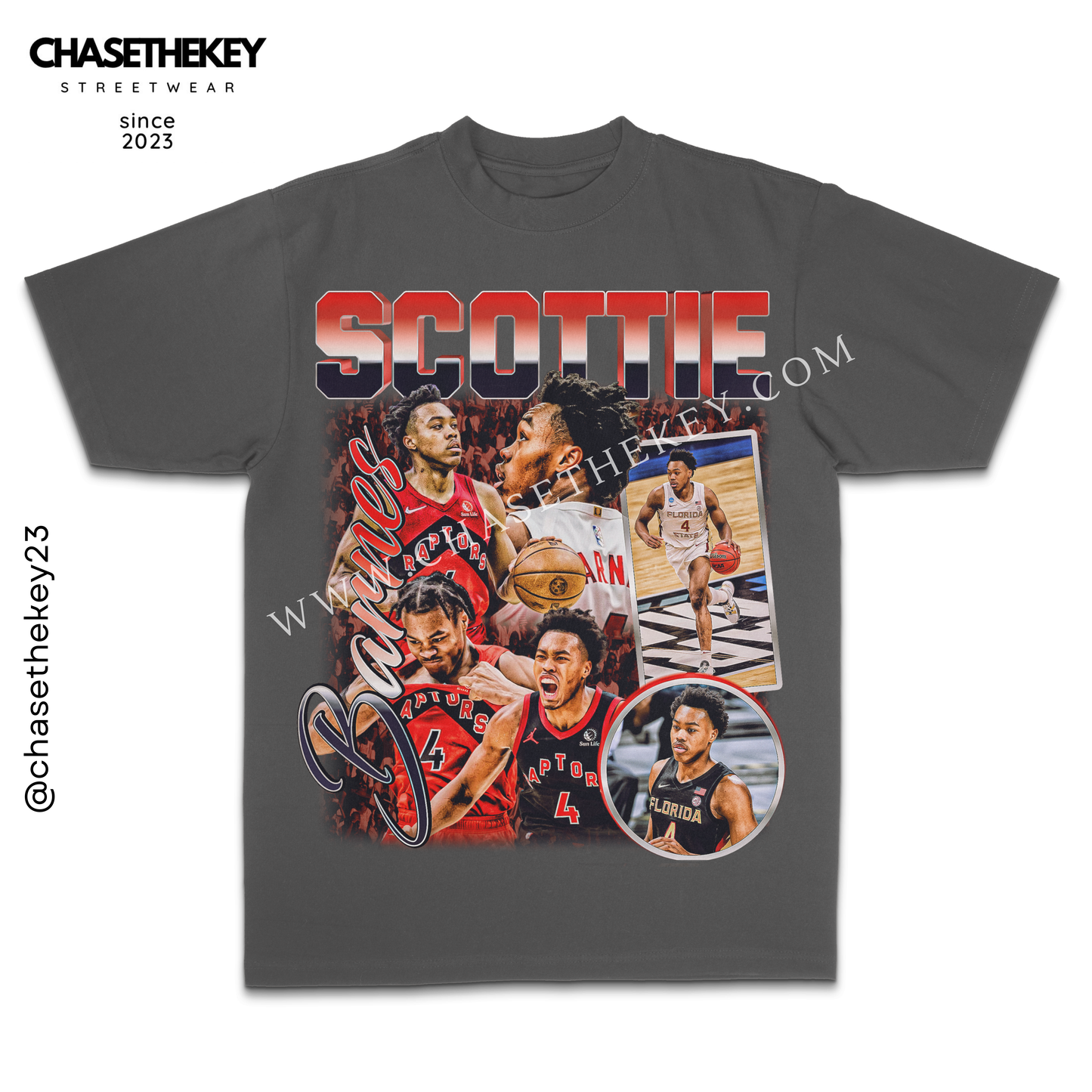 Scottie Barnes Toronto Raptors T-shirt for basketball fans