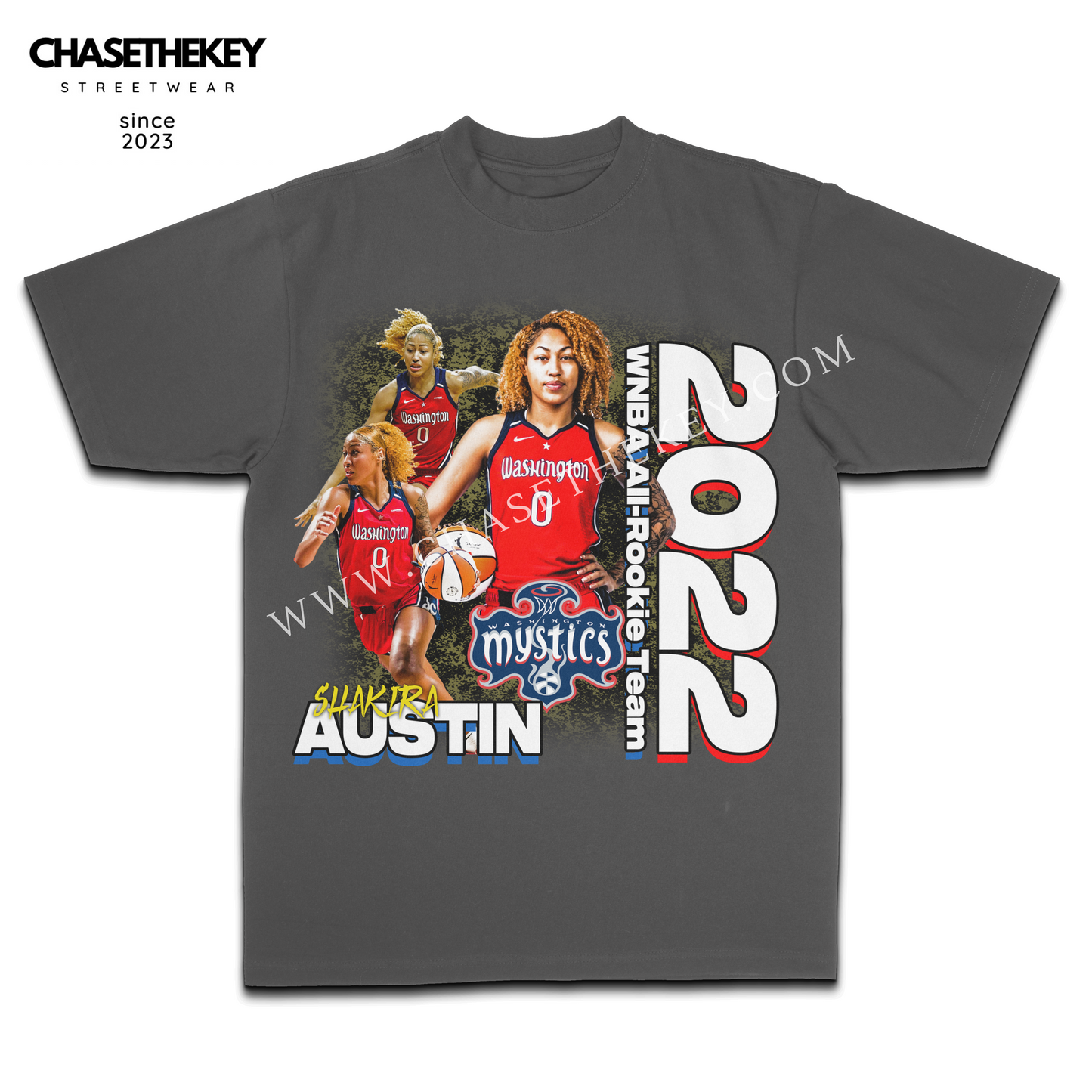 Shakira Austin Washington Mystics T-Shirt