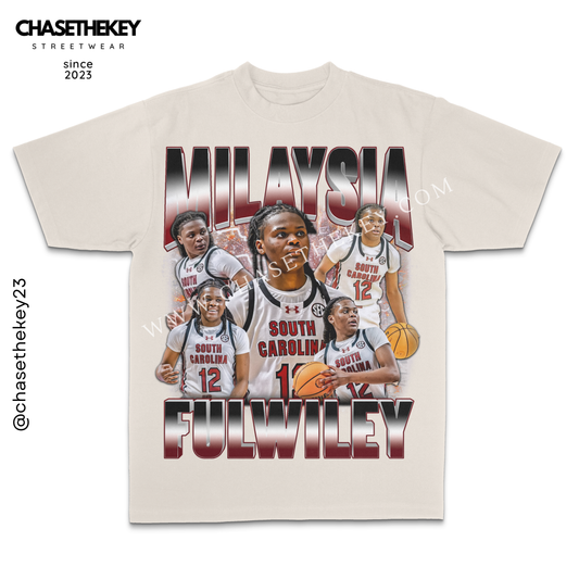 Milaysia Fulwiley South Carolina Gamecocks basketball shirt