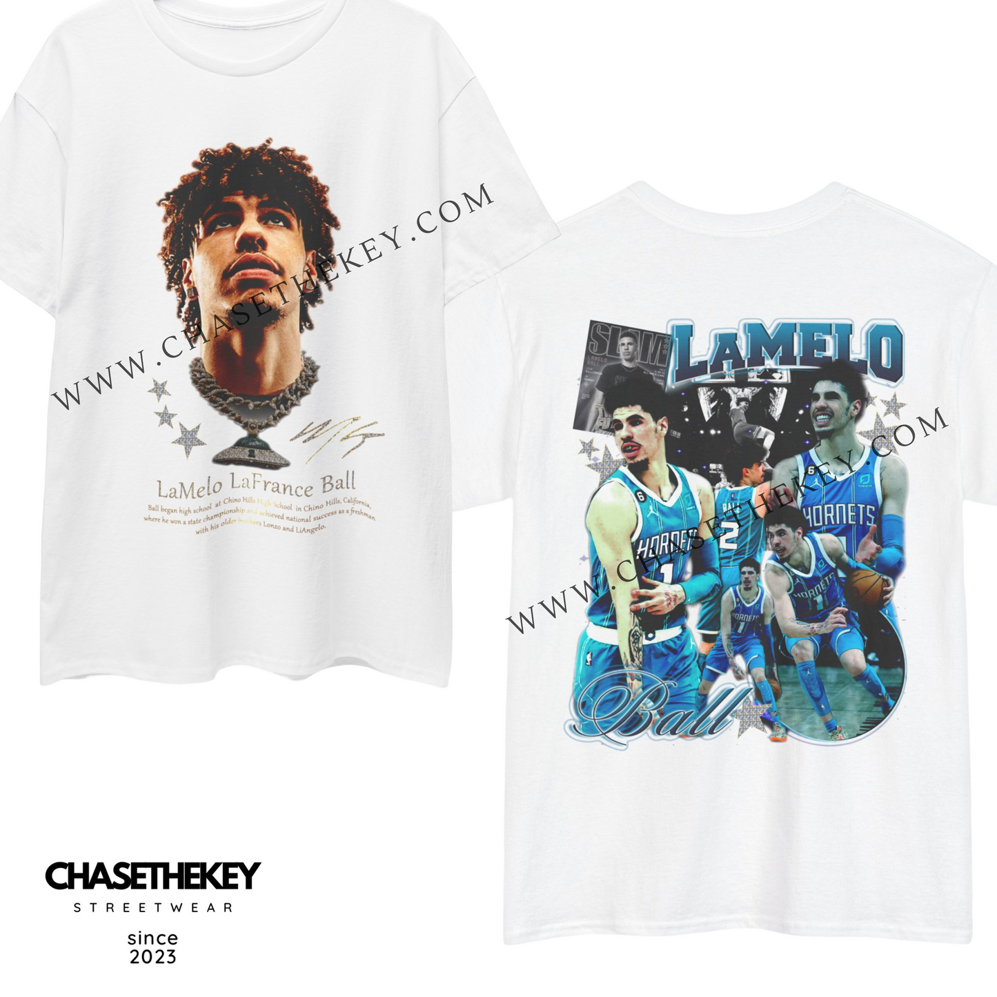 LaMelo LaFrance Ball Charlotte Hornets T-shirt for NBA fans