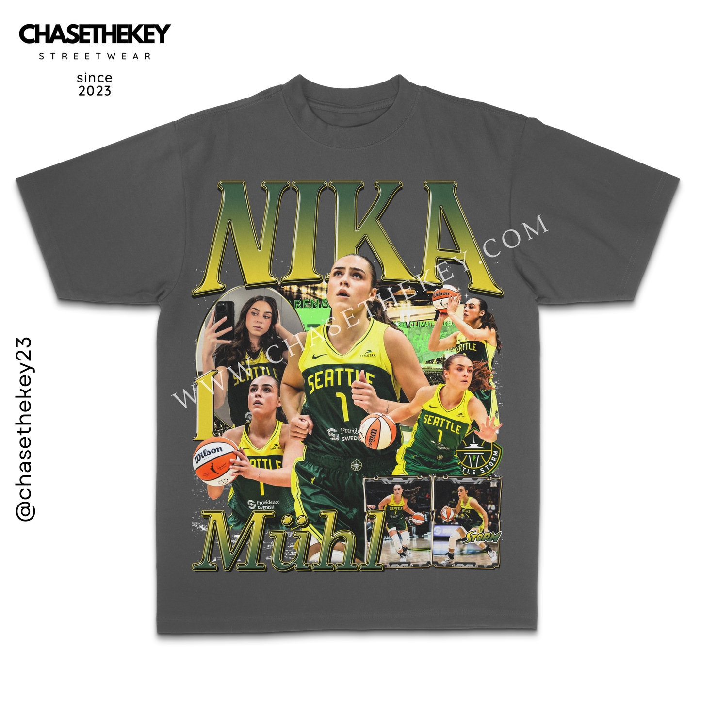 Nika Mühl Seattle Storm basketball t-shirt for fans