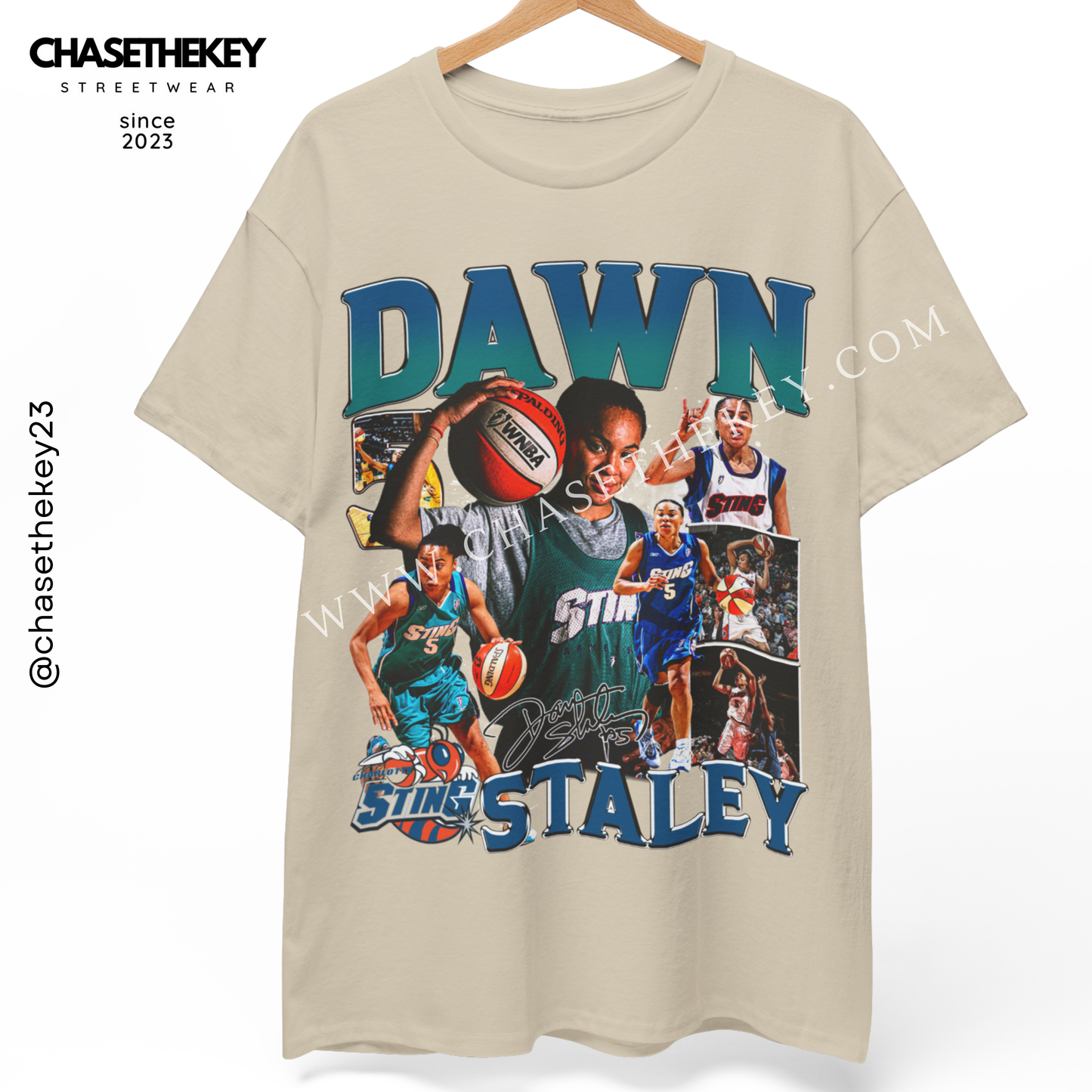 Dawn Staley Charlotte Sting shirt for basketball fans