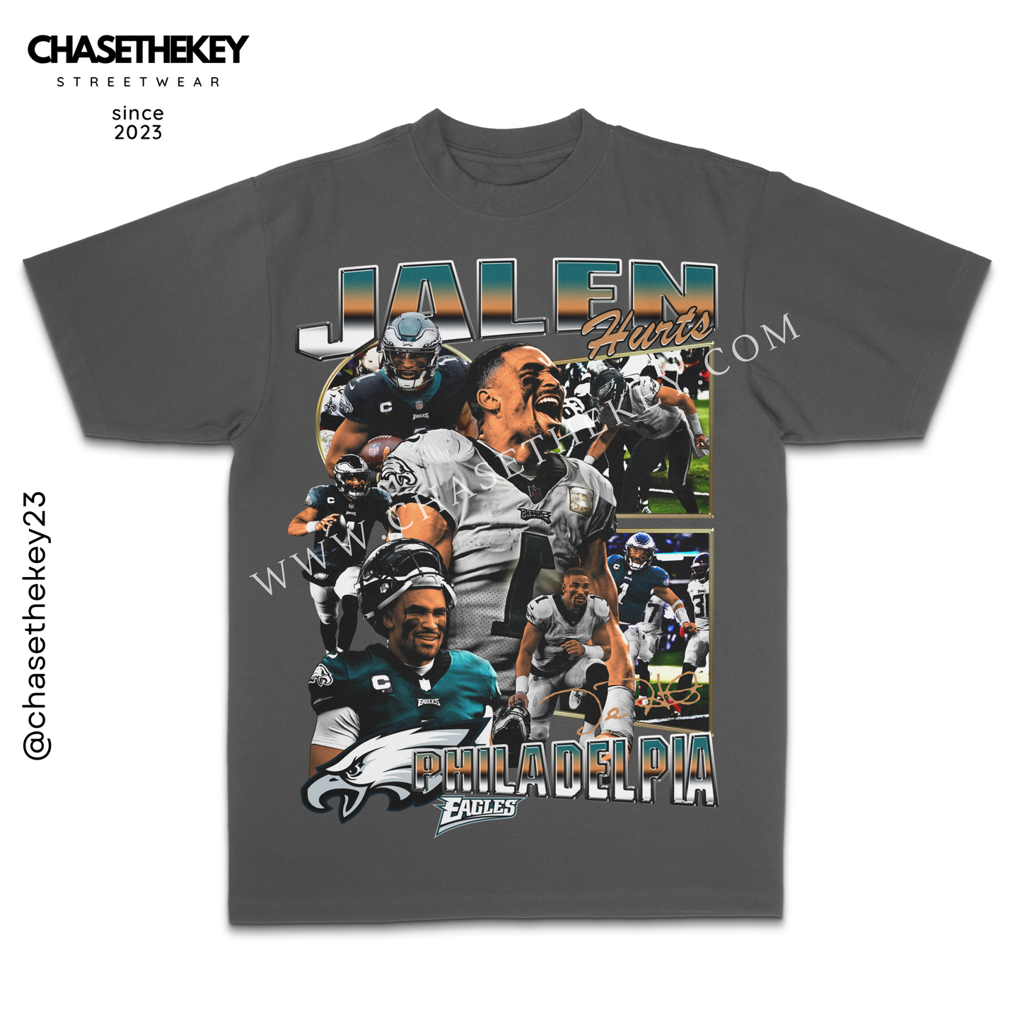 Jalen Hurts Philadelphia Eagles t-shirt for NFL fans