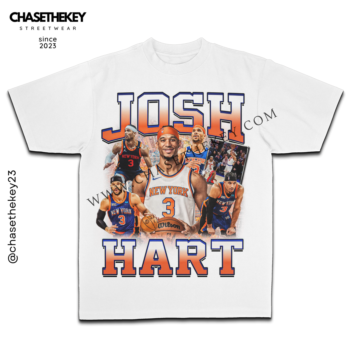 Josh Hart New York Knicks basketball shirt