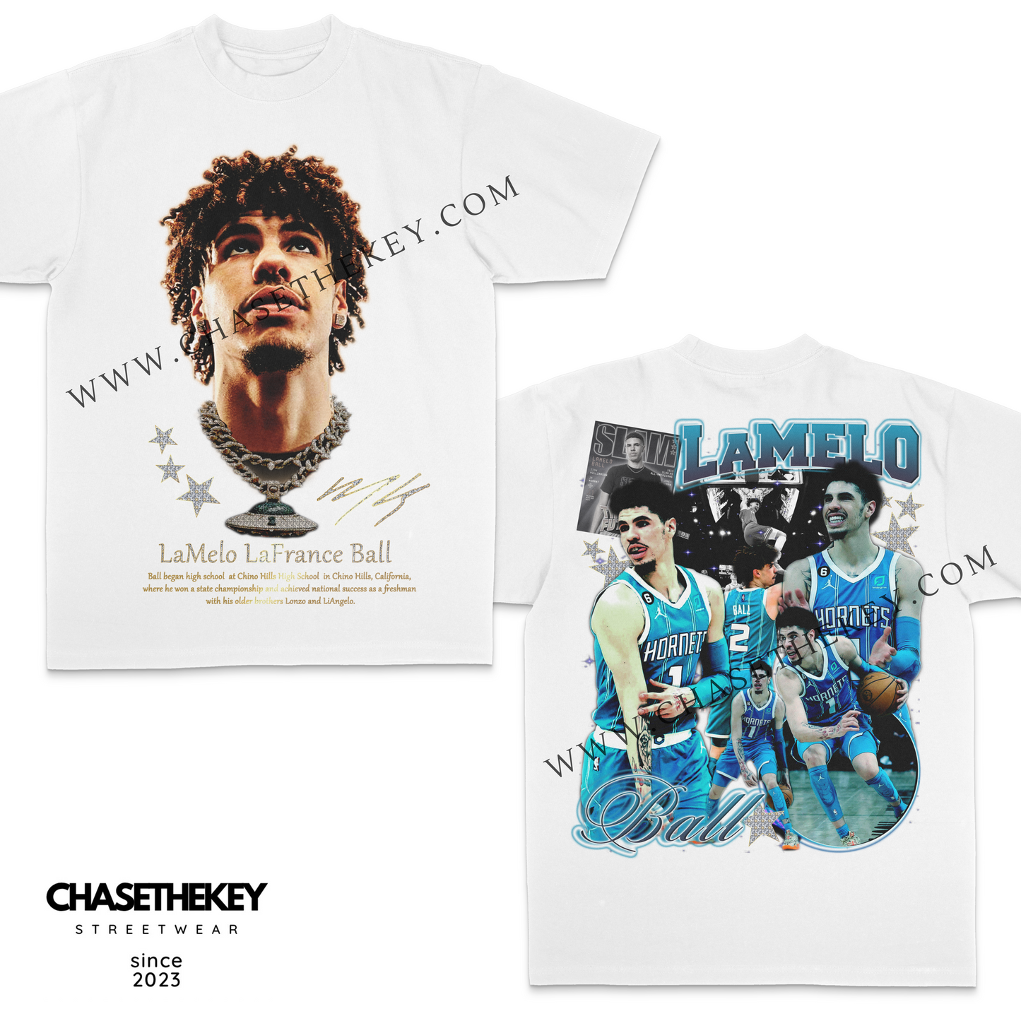 LaMelo LaFrance Ball Charlotte Hornets T-Shirt