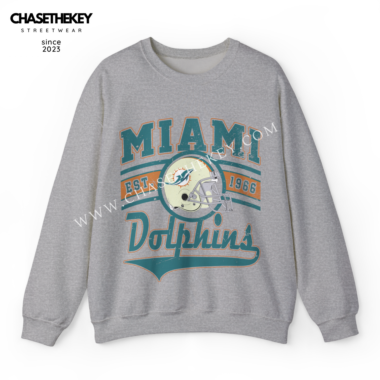 Miami Dolphins Crewneck Sweatshirt