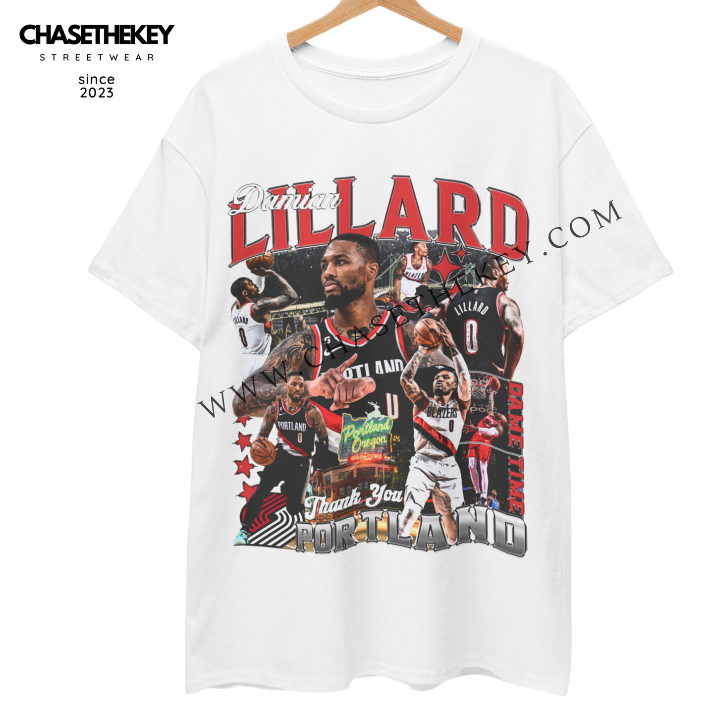 Damian Lillard "Dame Time" Portland Trail Blazers Shirt