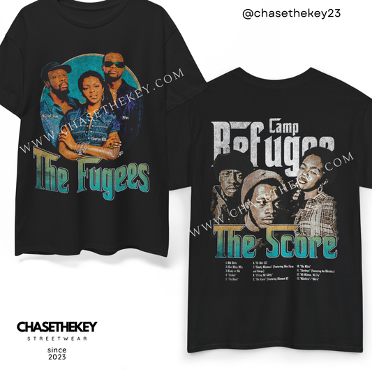 Fugees The Score shirt celebrating iconic hip-hop album