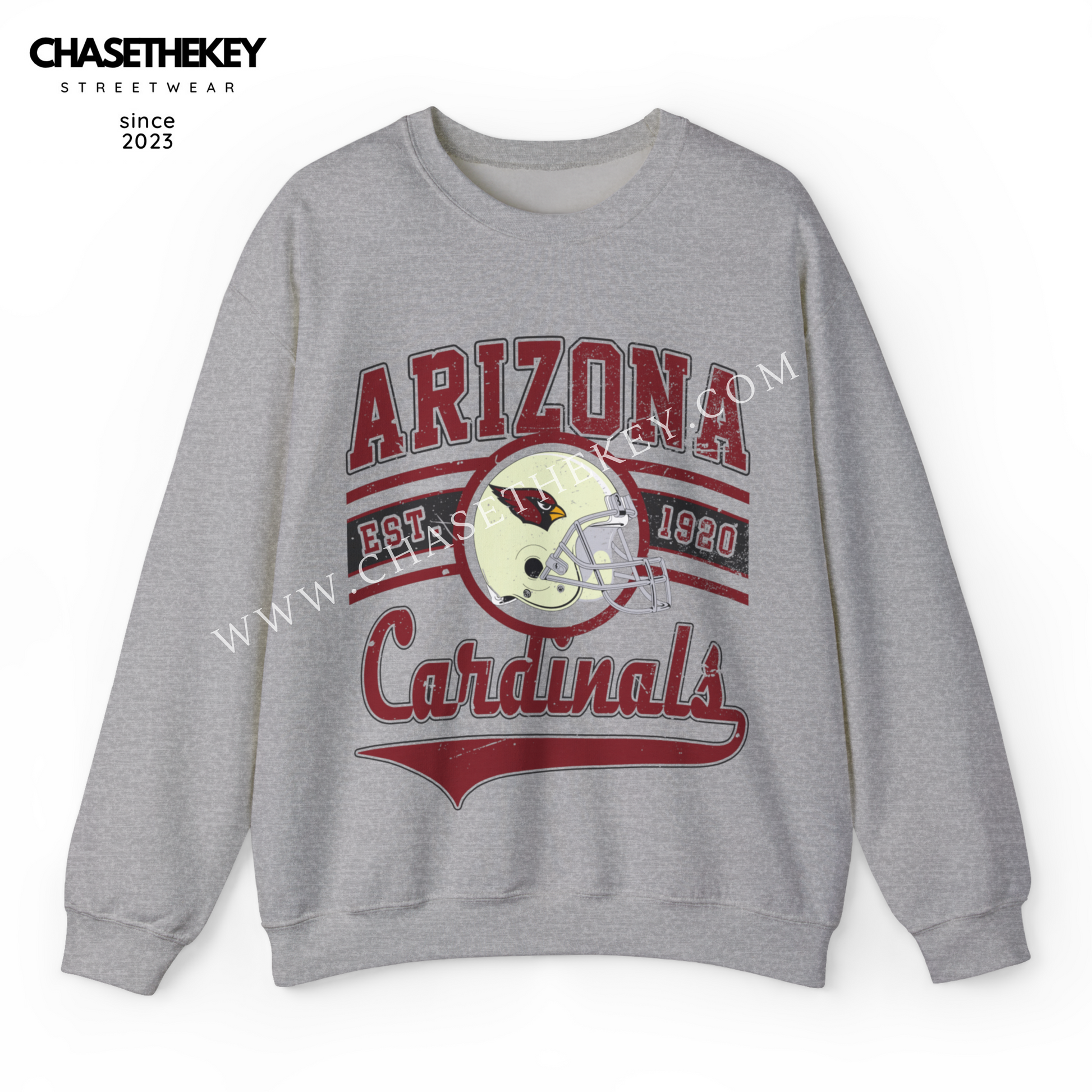 Arizona Cardinals crewneck sweatshirt for NFL fans