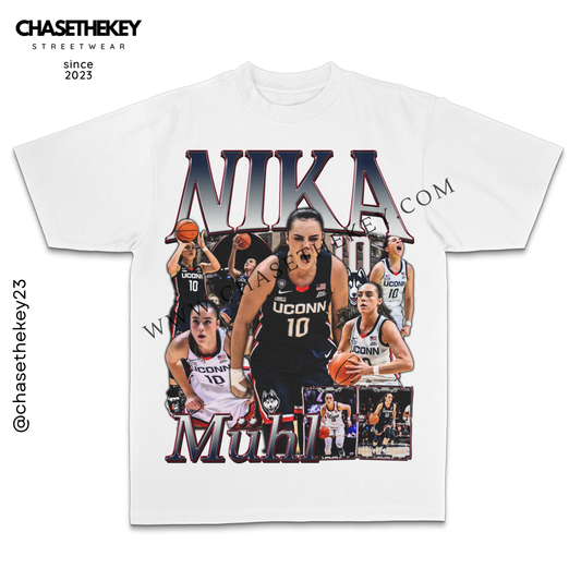 UConn Huskies Nika Mühl graphic tee