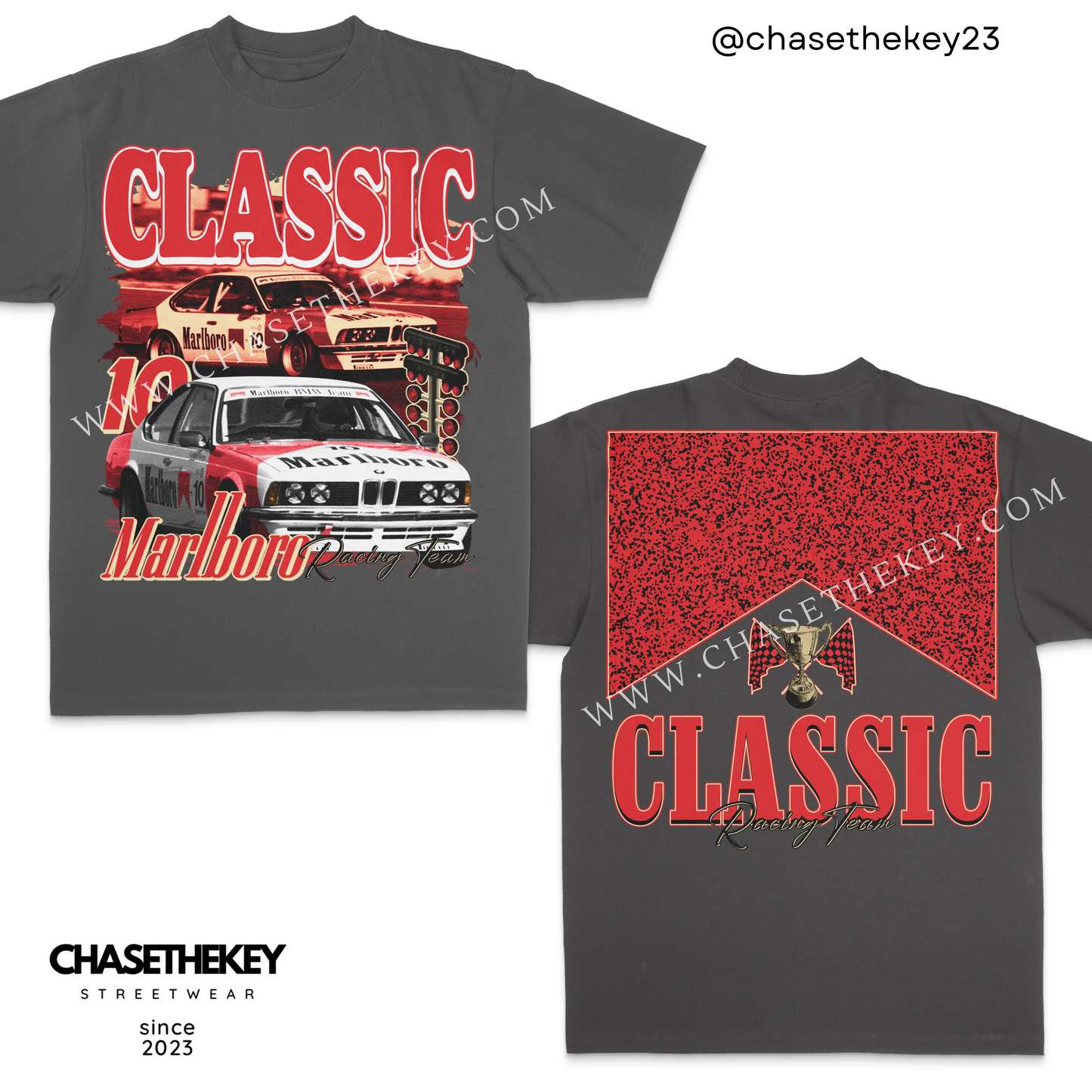 Marlboro Racing team motorsport graphic tee