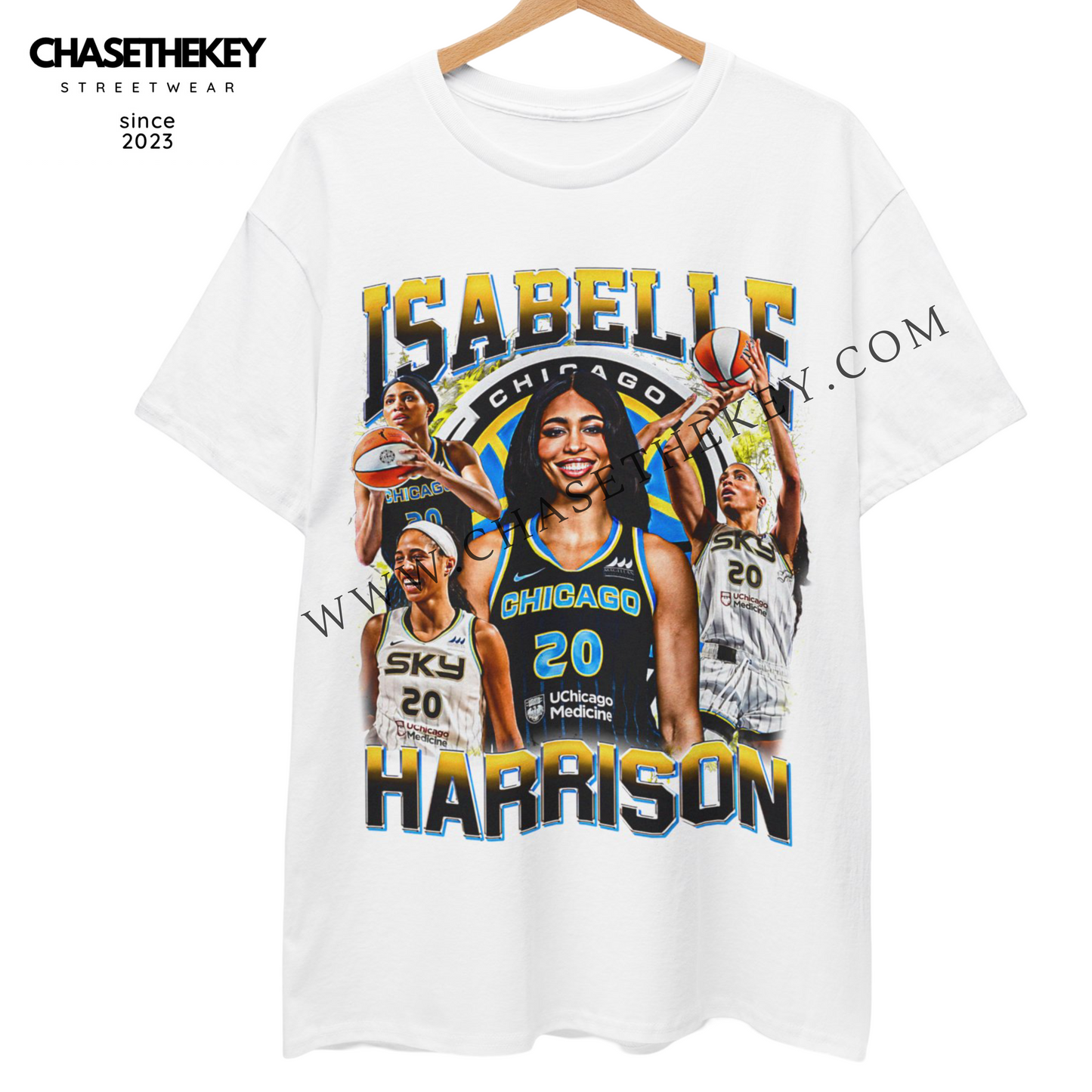 Isabelle Harrison Chicago Sky T-shirt for WNBA fans