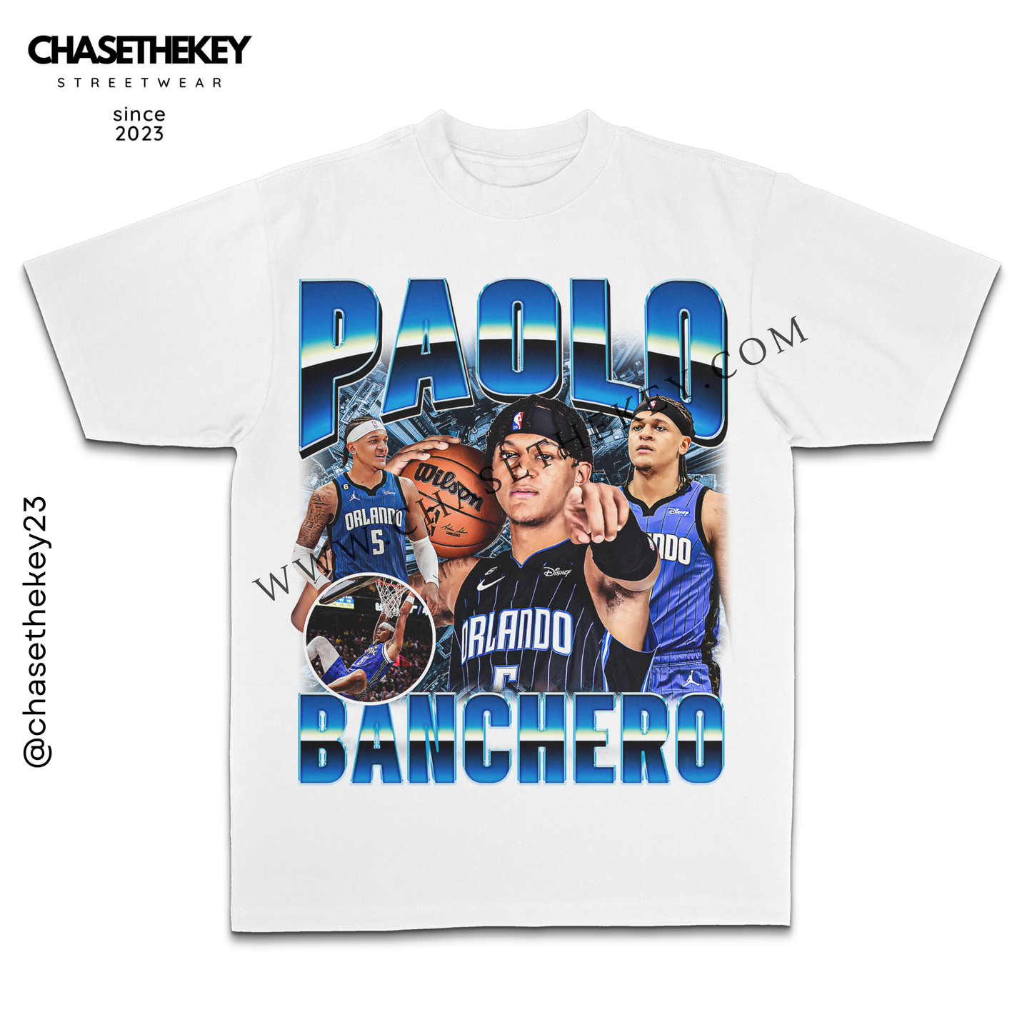 Paolo Banchero Orlando Magic t-shirt for NBA fans