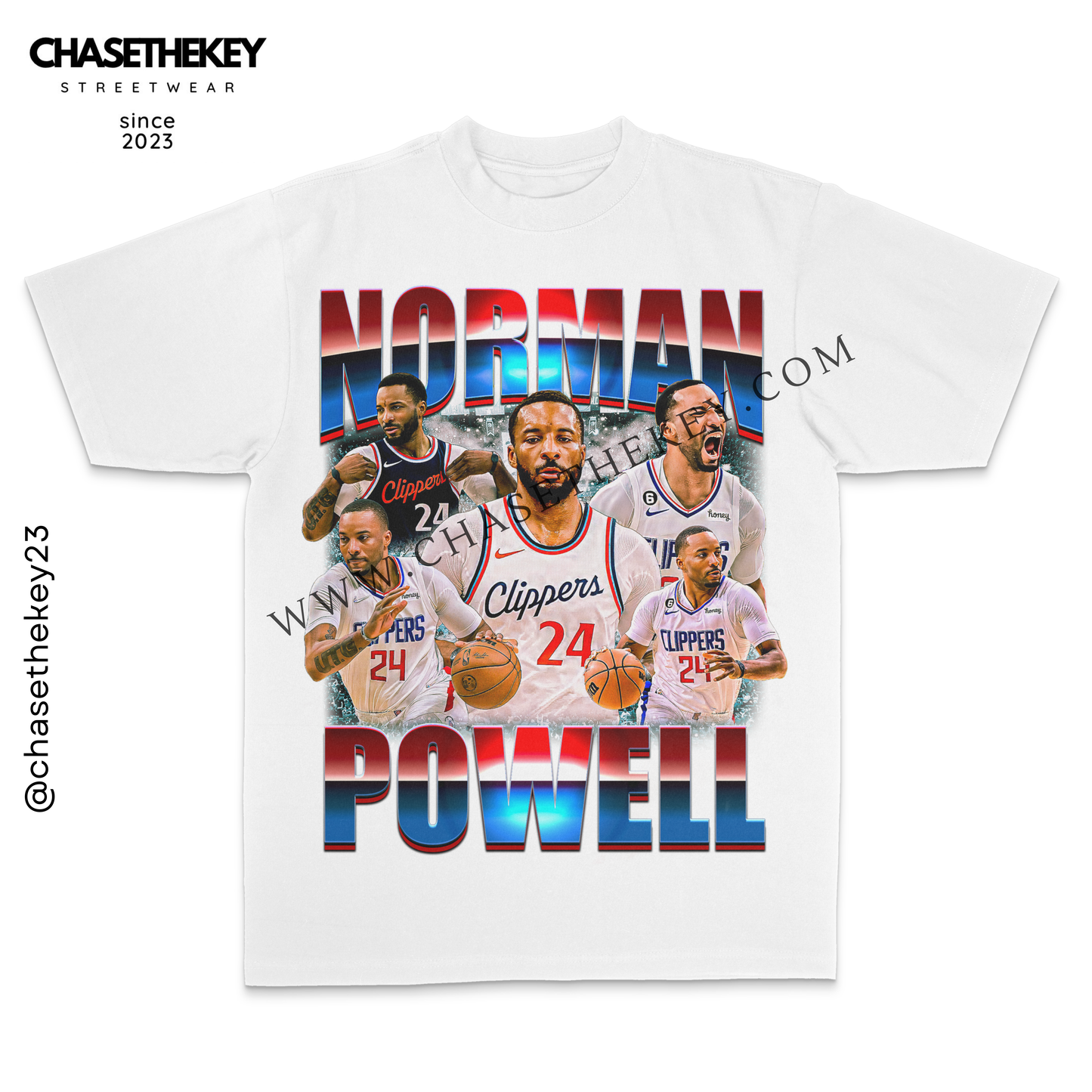 Los Angeles Clippers Norman Powell graphic tee