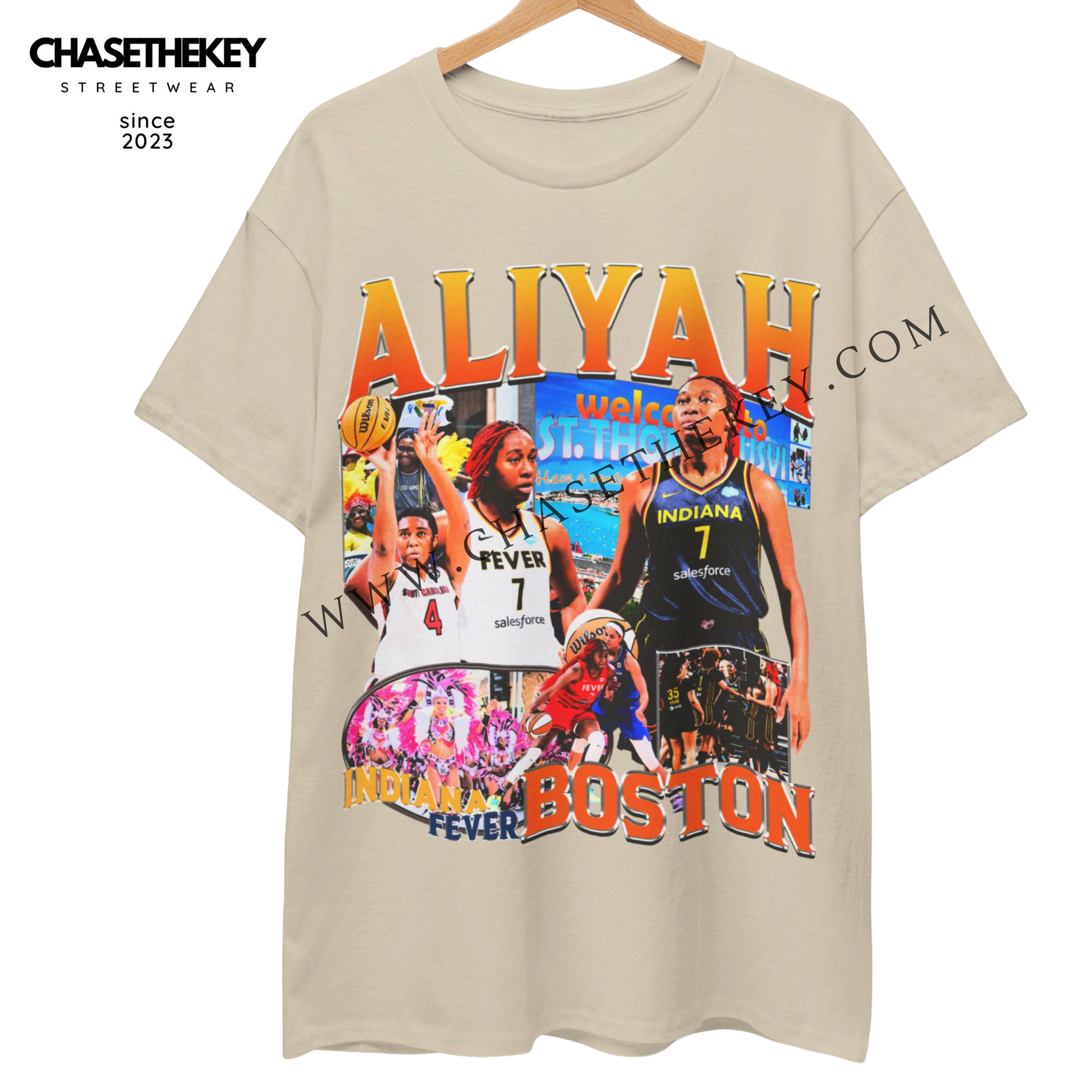 Aliyah Boston Indiana Fever T-shirt for WNBA fans