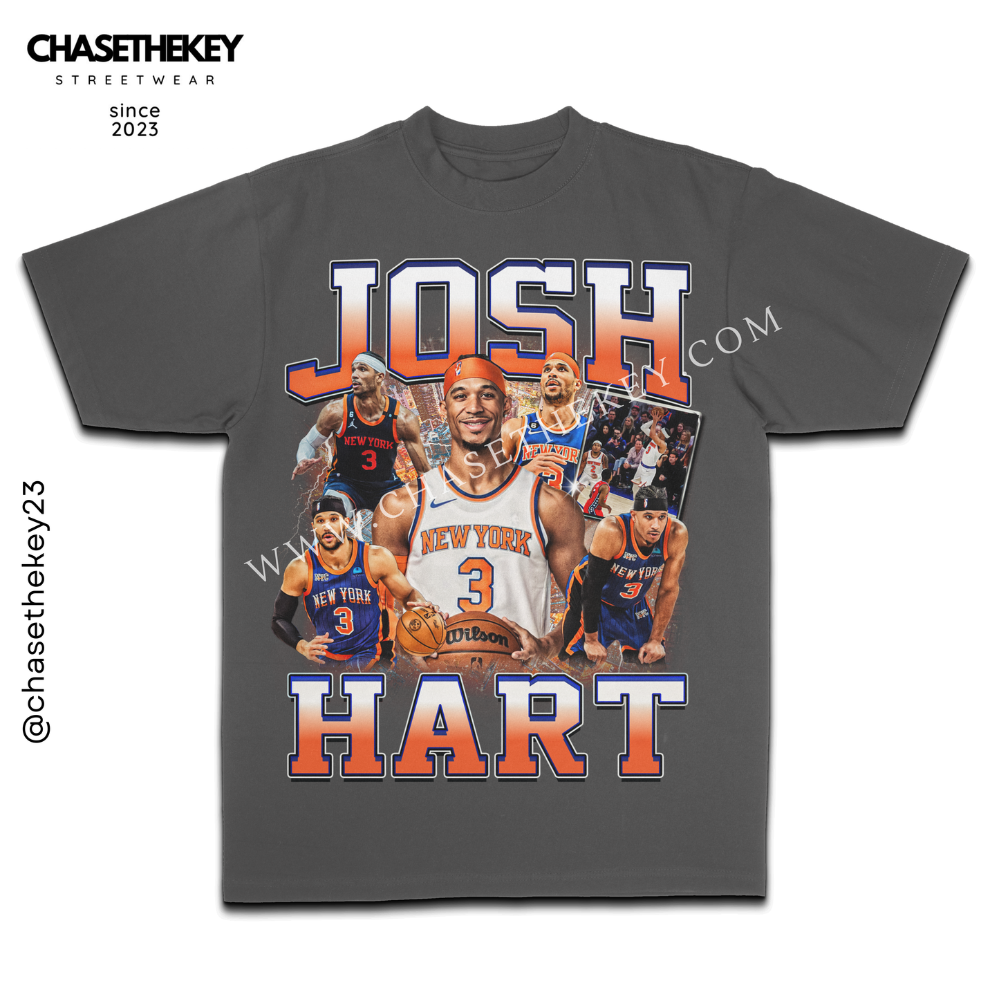 Josh Hart New York Knicks basketball shirt