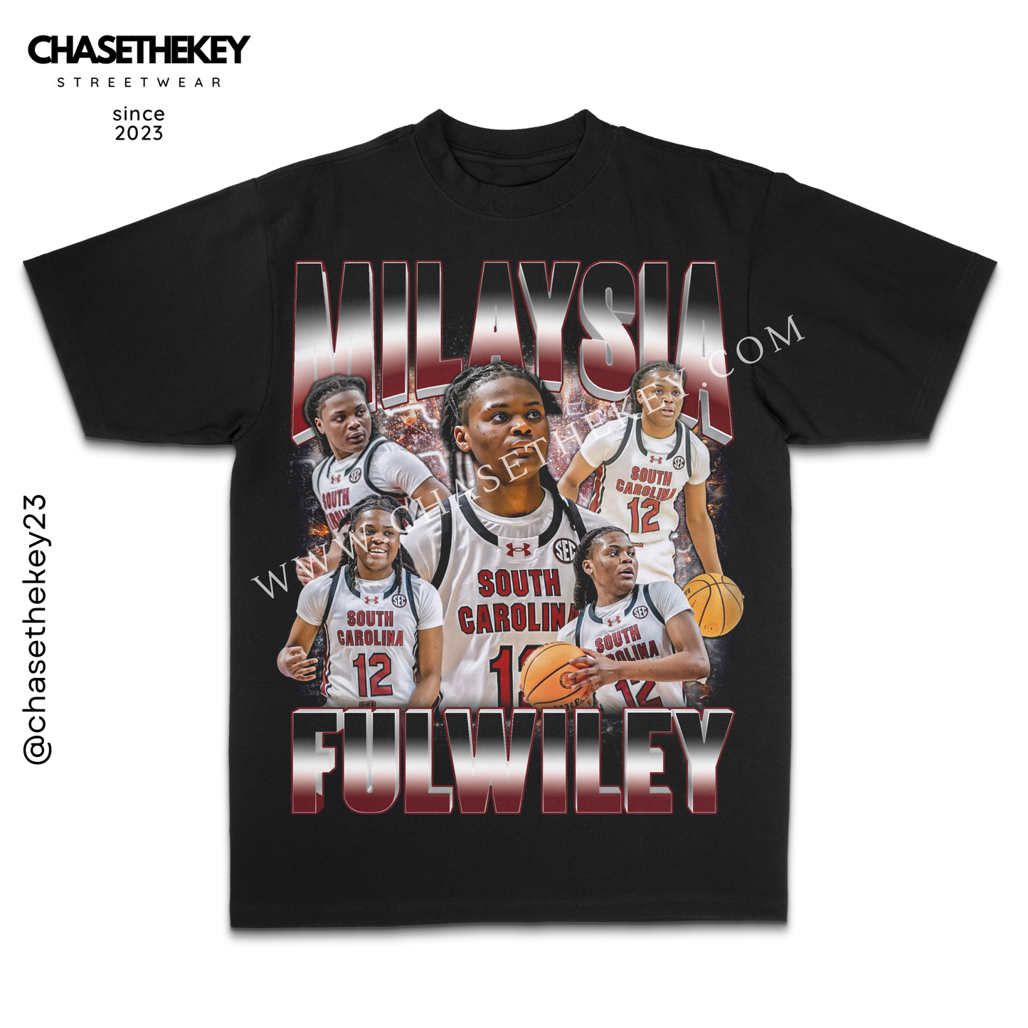 Milaysia Fulwiley South Carolina Gamecocks basketball shirt