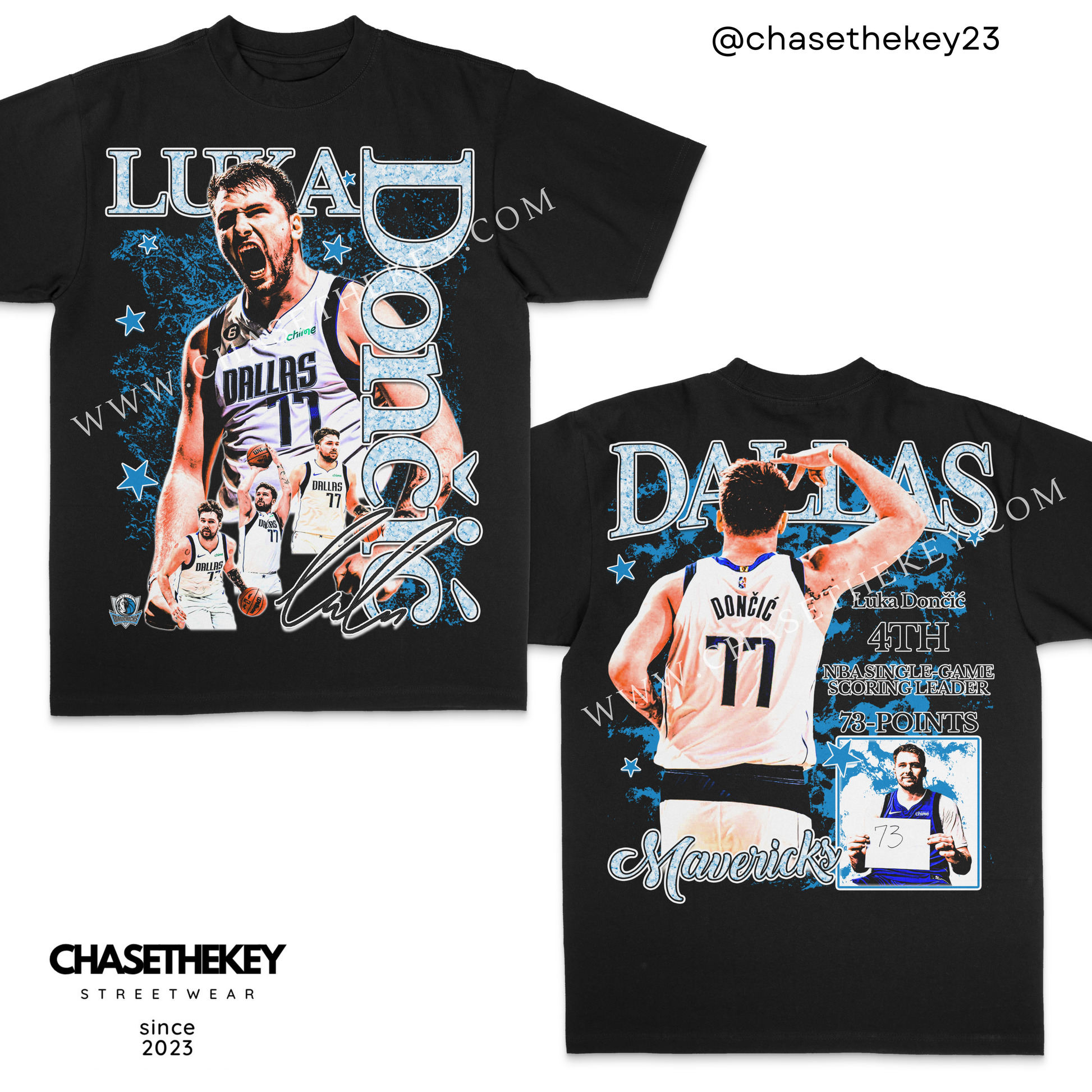 Luka Dončić 73-point game Dallas Mavericks t-shirt