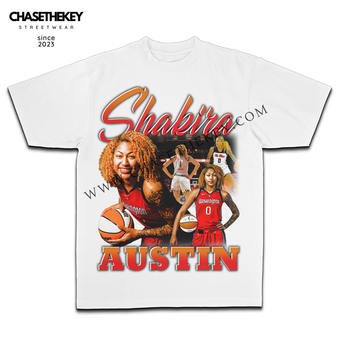 Shakira Austin Washington Mystics T-Shirt