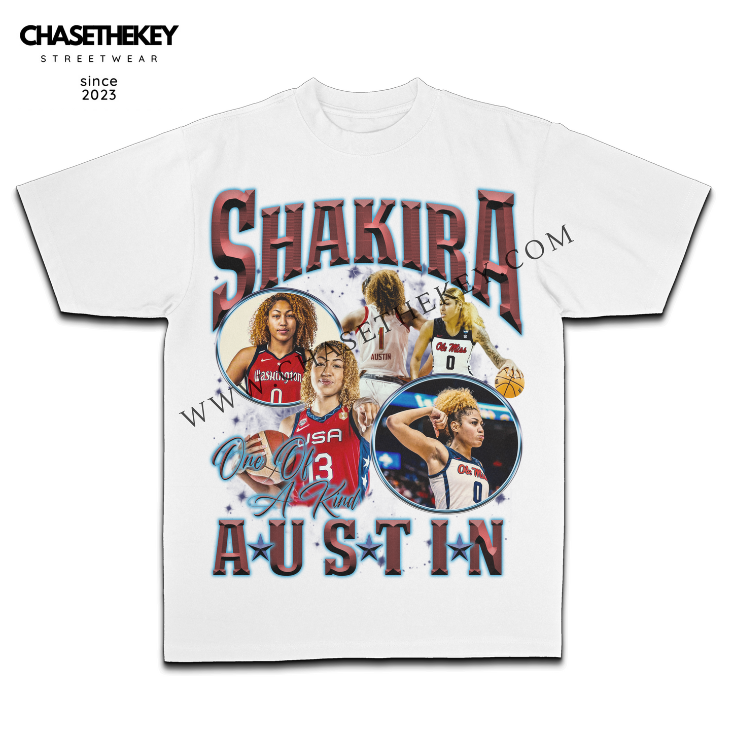 Shakira Austin Washington Mystics T-Shirt